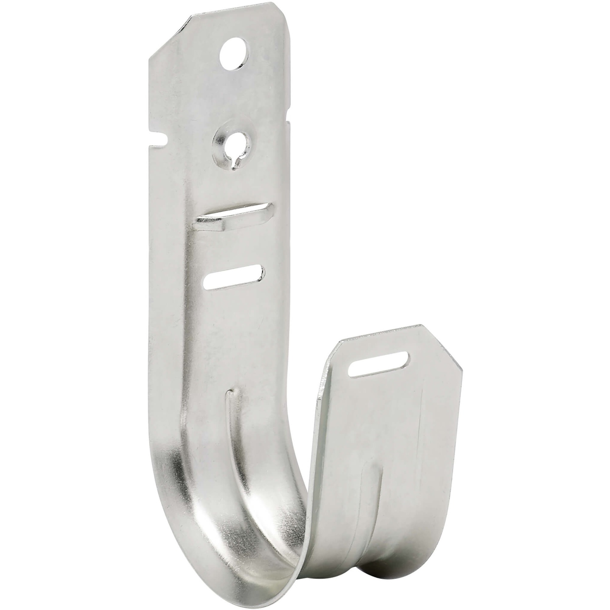 Tripp Lite J-Hook Cable Support - 2" , Wall Mount, Galvanized Steel, 25 Pack - J-hook - Silver - 25 Pack - Galvanized Steel