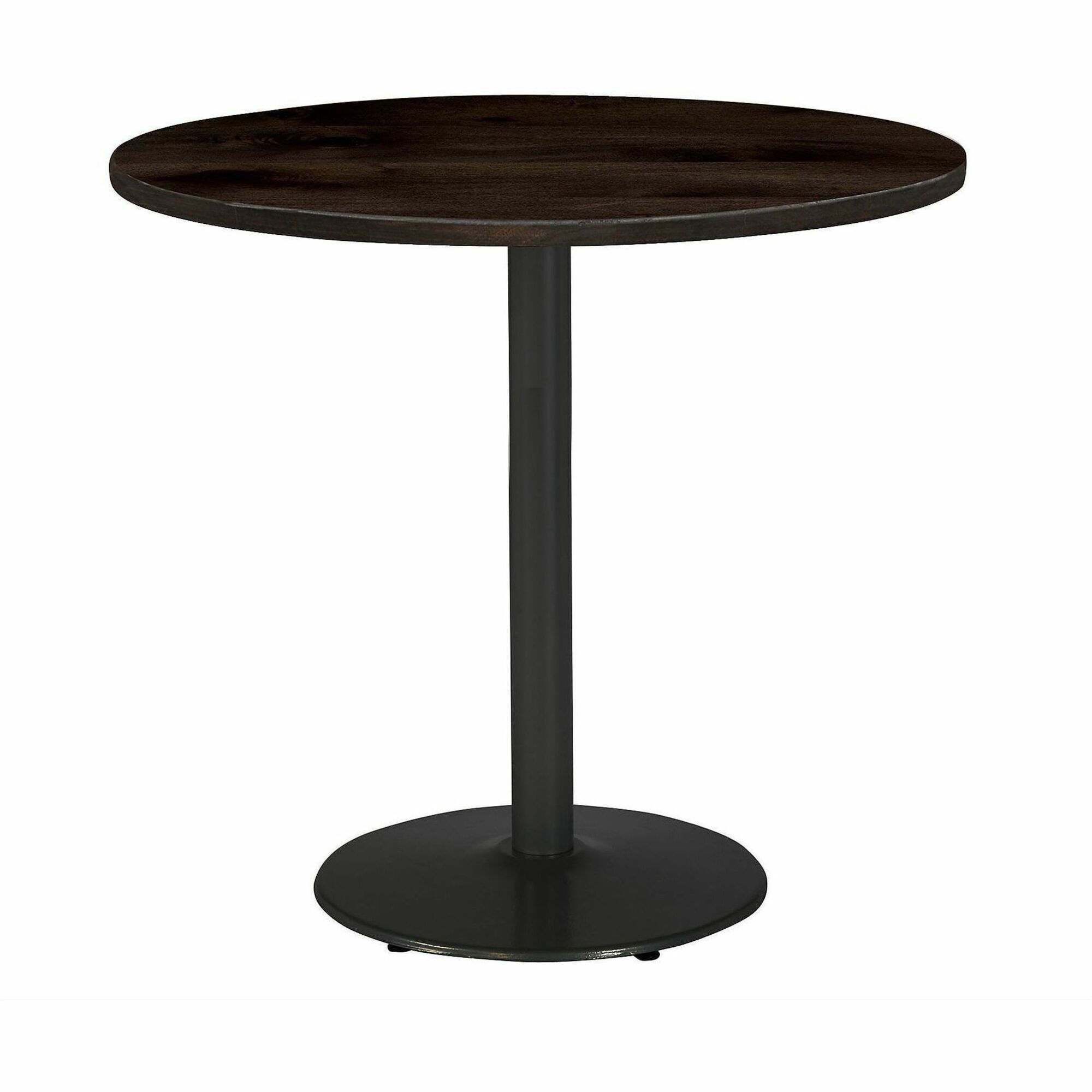 KFI 42" Round Vintage Wood Bistro Table