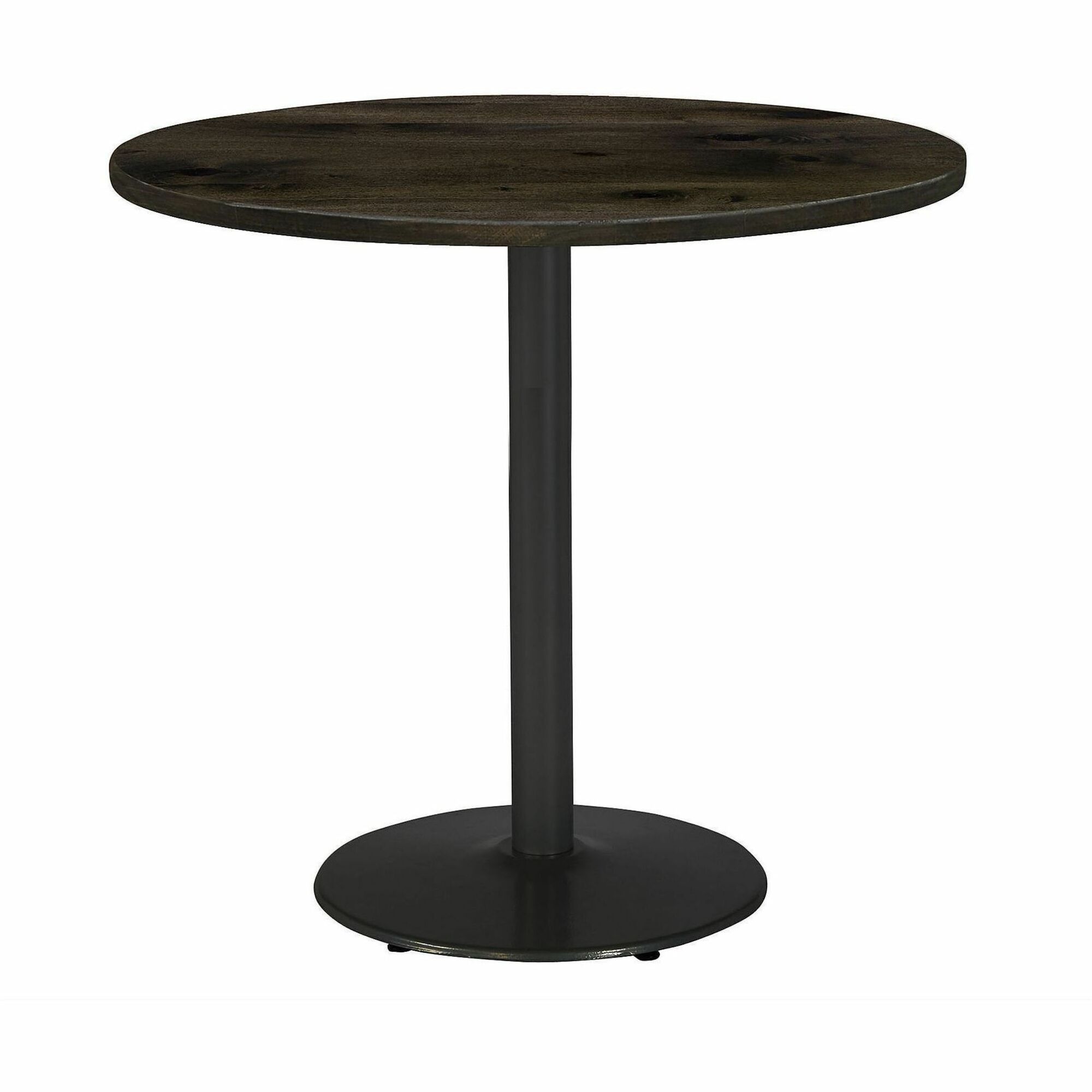 KFI 36" Round Vintage Wood Bistro Table