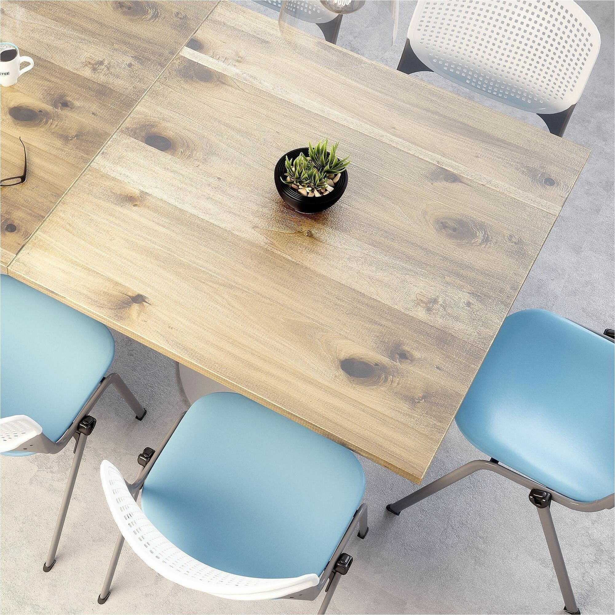 KFI 30" Square Vintage Wood Bistro Table
