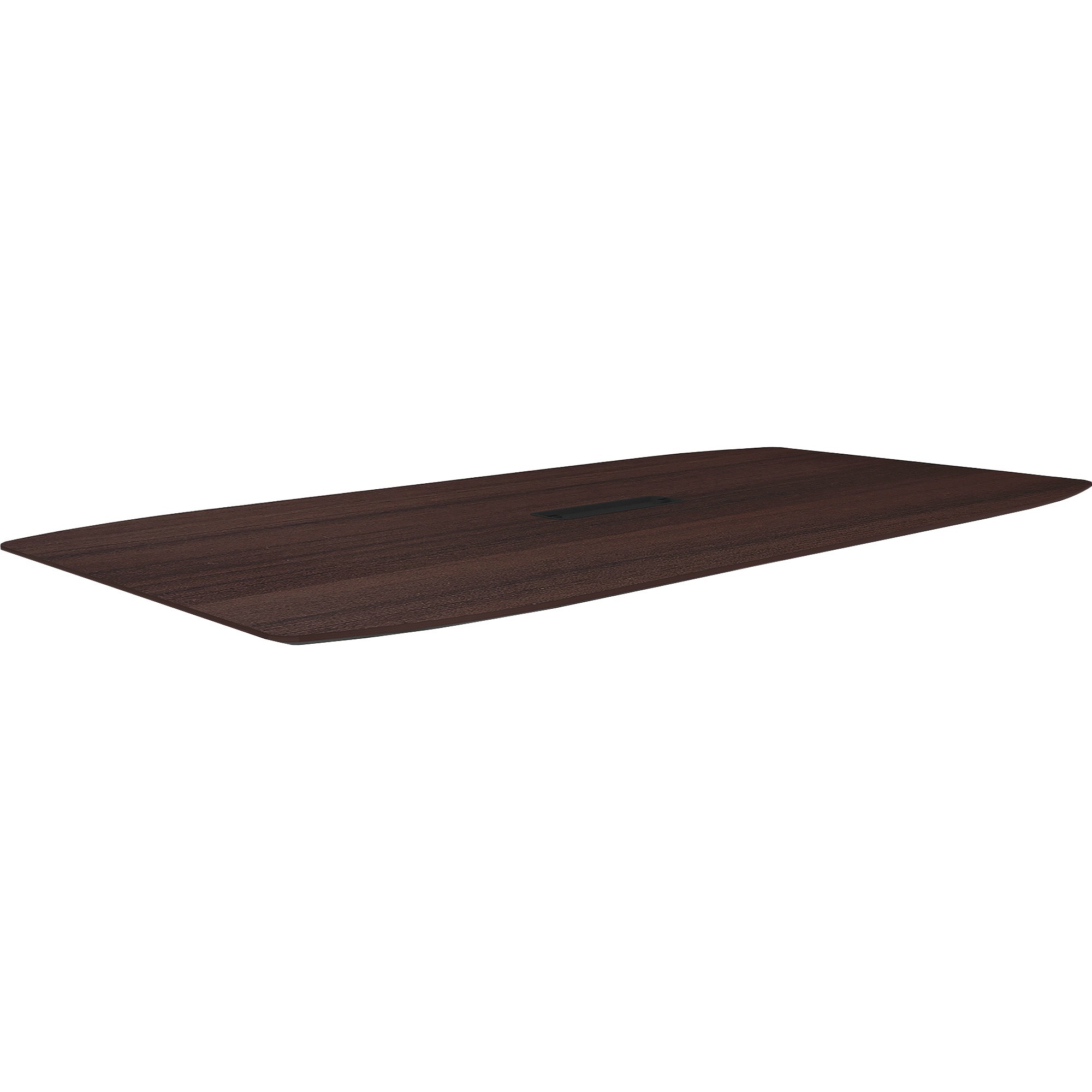 Lorell Relevance 94" Rectangular Tabletop - Rectangle - 94" Width x 48" Depth x 1" Thickness - Knife Edge - Finish: Espresso - 1 Each