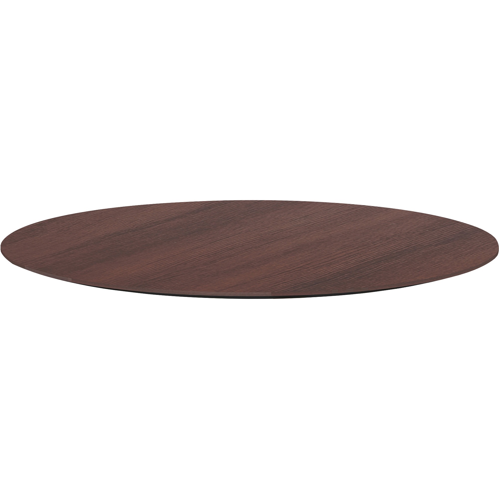 Lorell Knife Edgebanding Round Conference Tabletop - Round Top - 1" Table Top Thickness x 48" Table Top Diameter - Assembly Required - Espresso - 1 Each