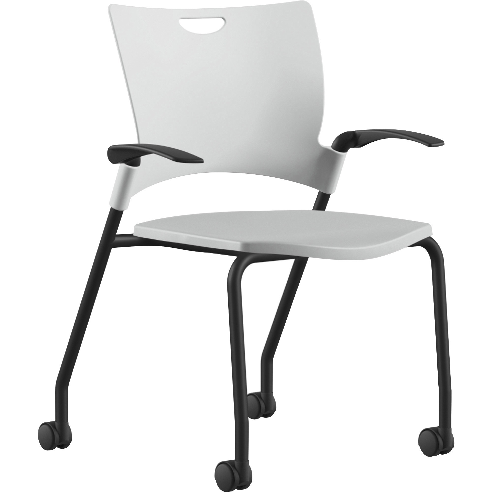 9 to 5 Seating Bella Fixed Arms Mobile Stack Chair