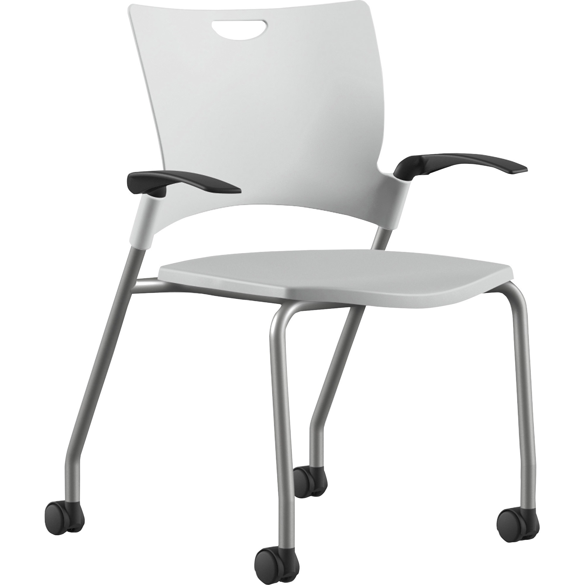 9 to 5 Seating Bella Fixed Arms Mobile Stack Chair