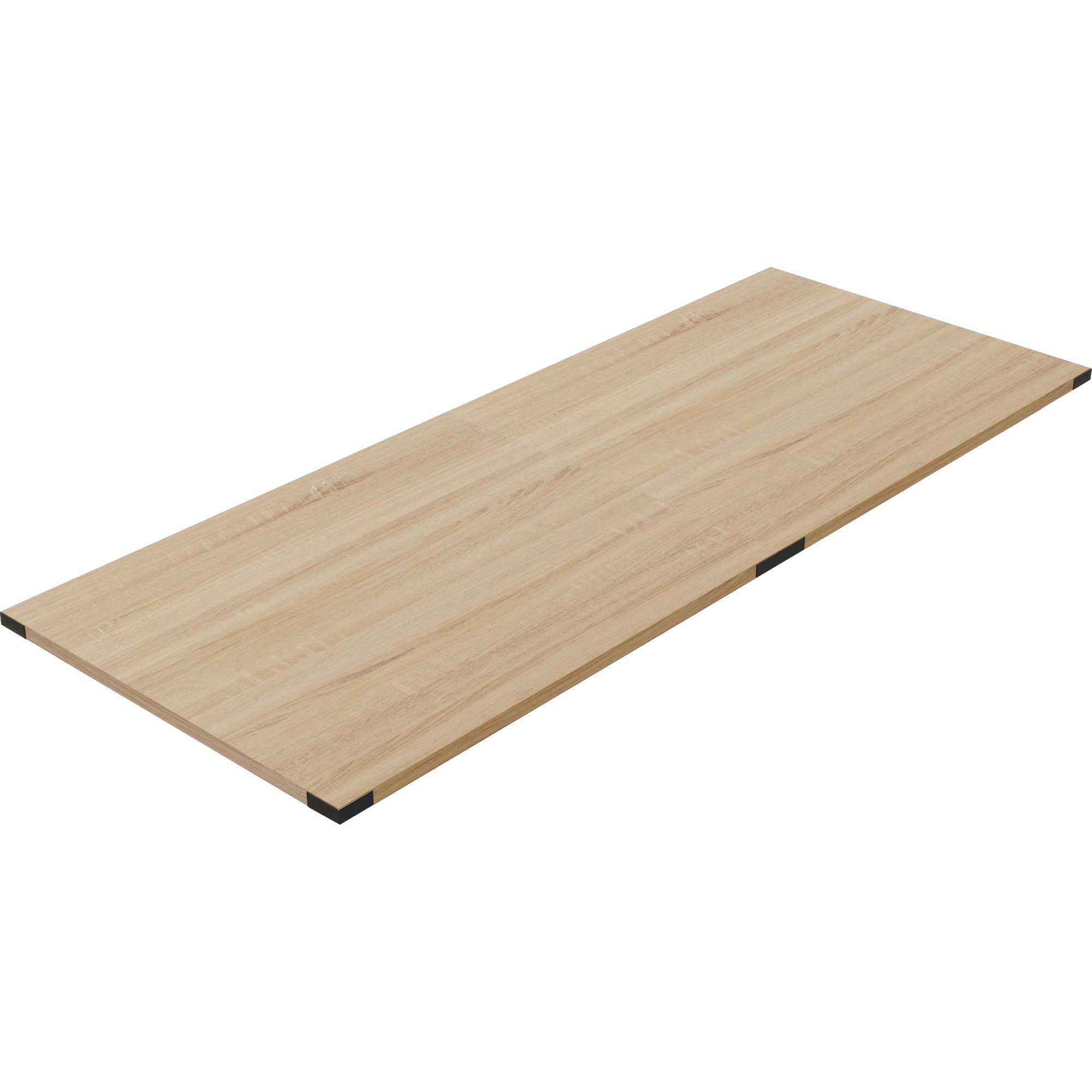 Safco Mirella Half Conference Tabletop - 60" Width x 47.5" Depth x 1.6" Thickness Table Top - Material: Particleboard - Finish: Sand Dune, Laminate - 1 Each