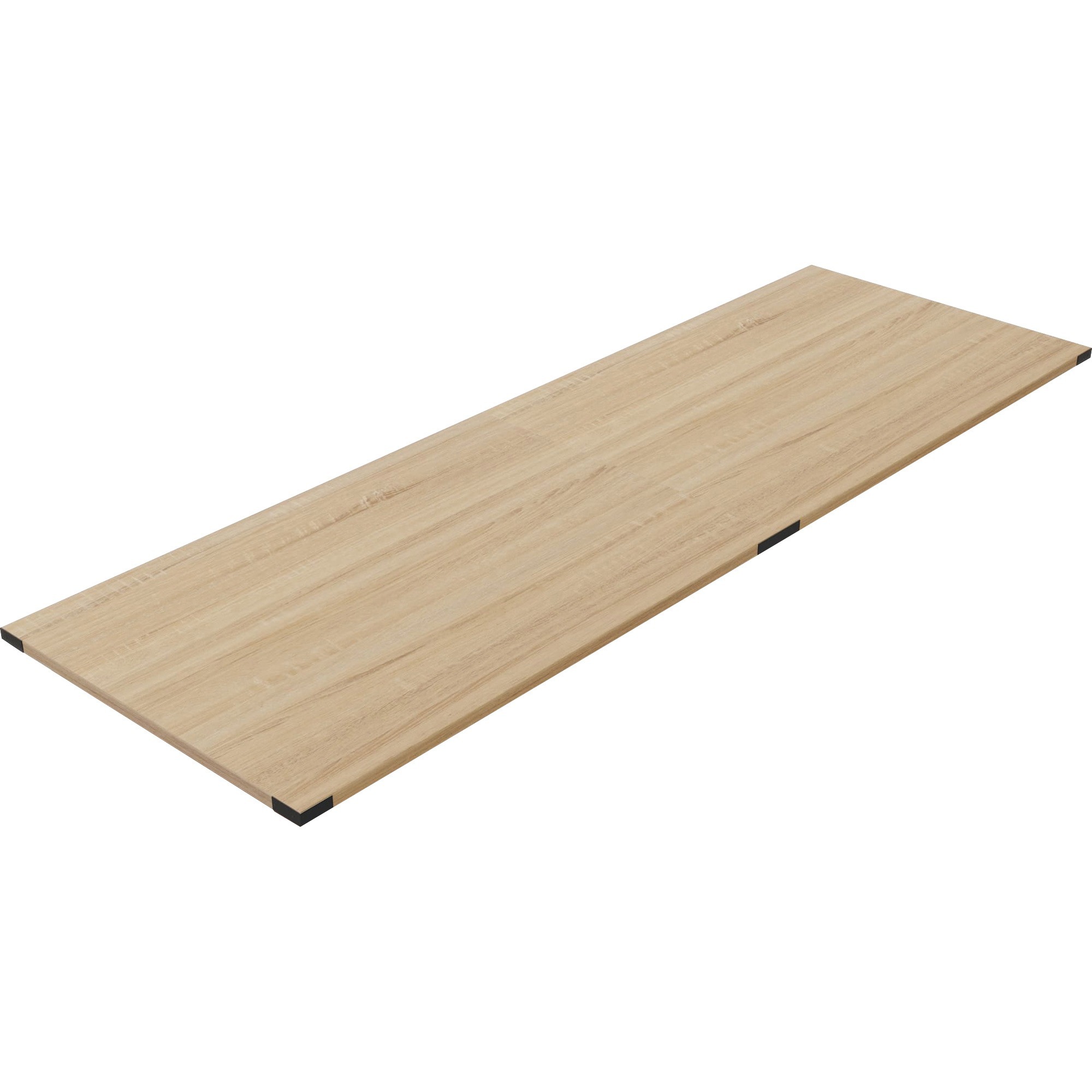 Safco Mirella Half Conference Tabletop - 72" Width x 47.5" Depth x 1.6" Thickness Table Top - Material: Particleboard - Finish: Sand Dune, Laminate - 1 Each