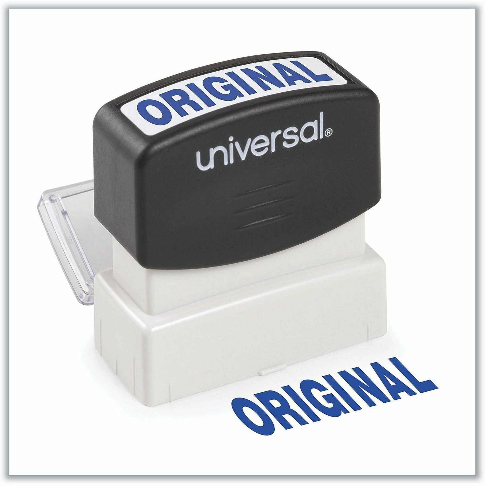 Universal Message Stamp, ORIGINAL, Pre-Inked One-Color, Blue