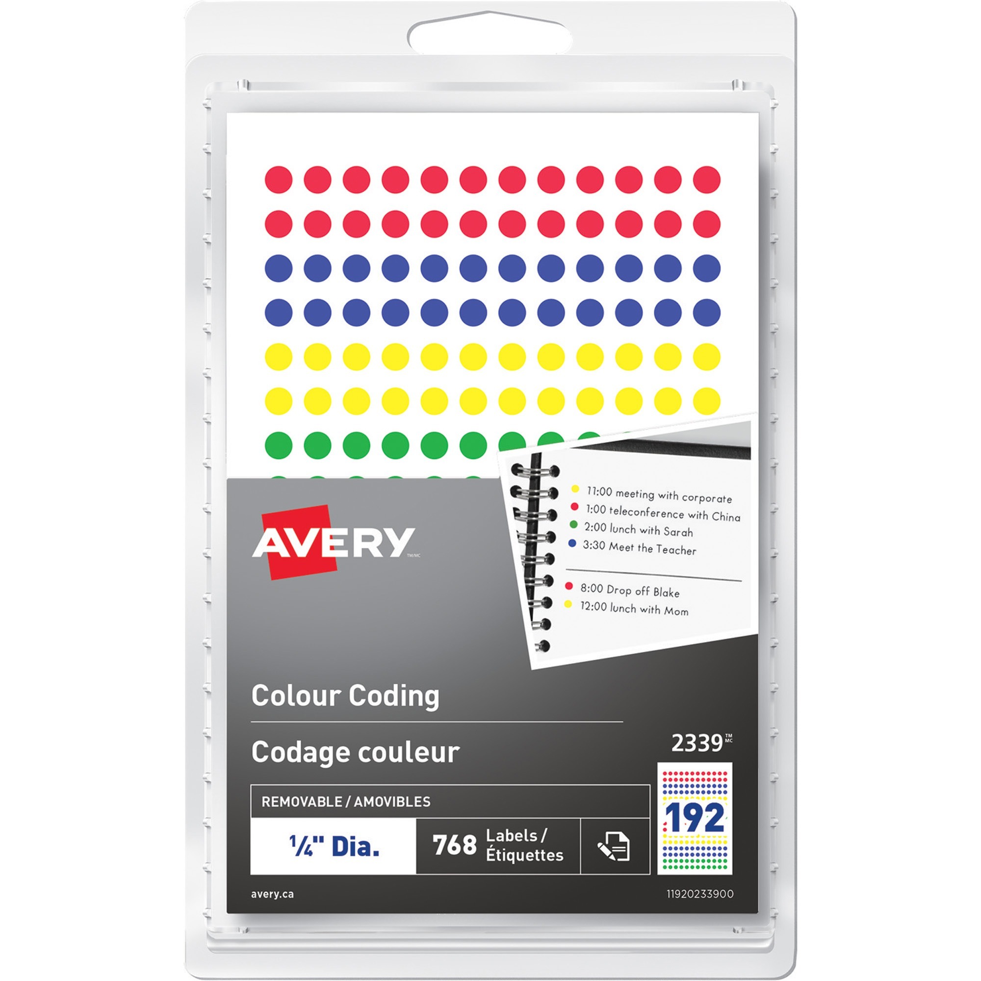 Avery Color-Coding Label - Madill - The Office Company