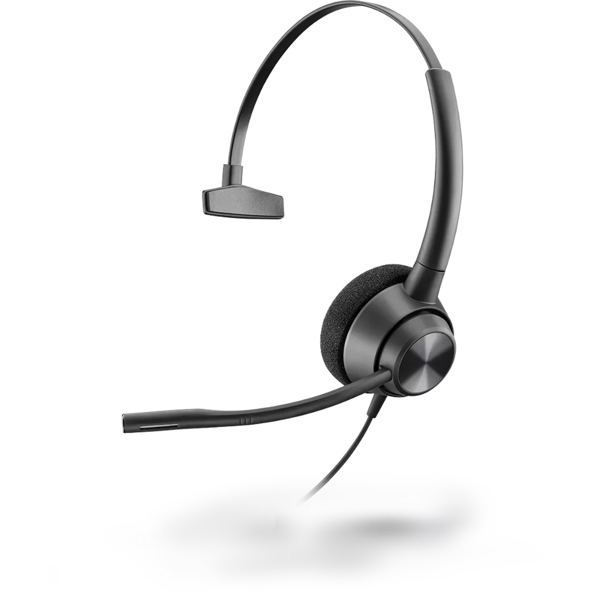 Plantronics EncorePro 300 Series Headset - Mono - Quick Disconnect - Wired - 32 Ohm - 50 Hz to 8 kHz - Over-the-head - Monaural - Supra-aural - Noise Cancelling, Uni-directional Microphone - Noise Canceling