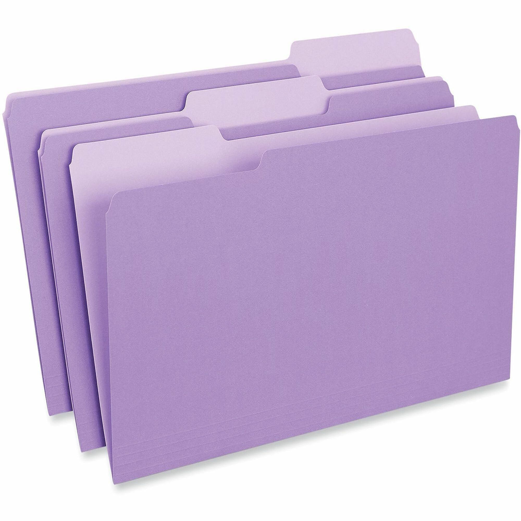 Universal 1/3 Tab Cut Legal Top Tab File Folder