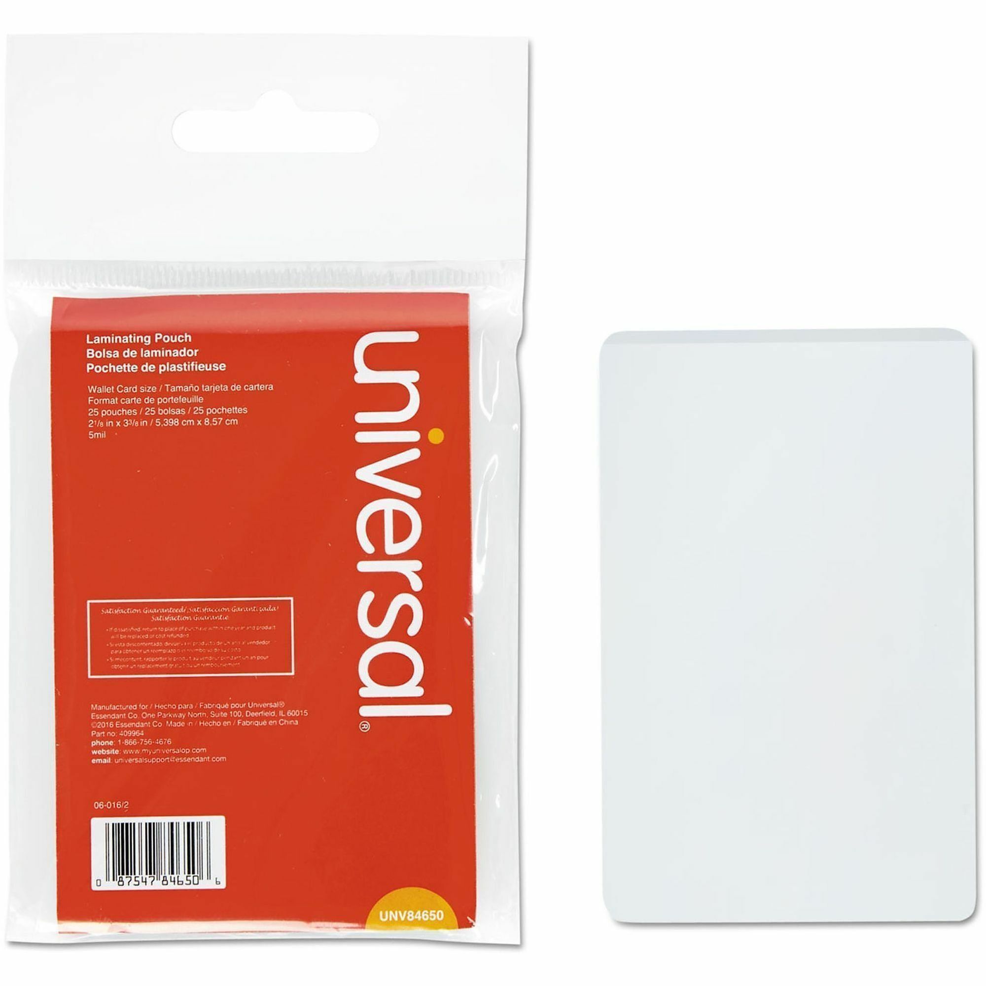 Universal Laminating Pouch