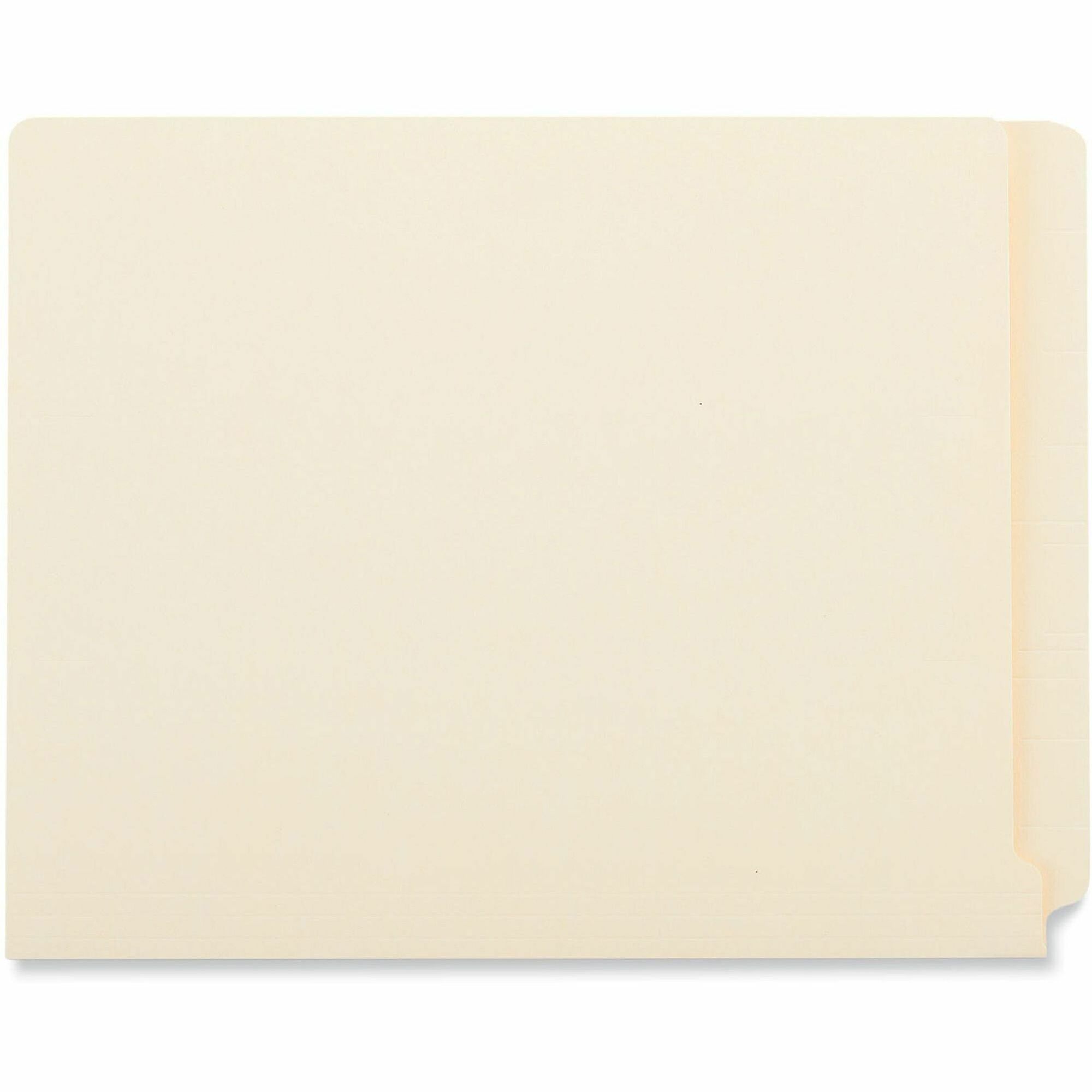 Universal Straight Tab Cut Letter End Tab File Folder