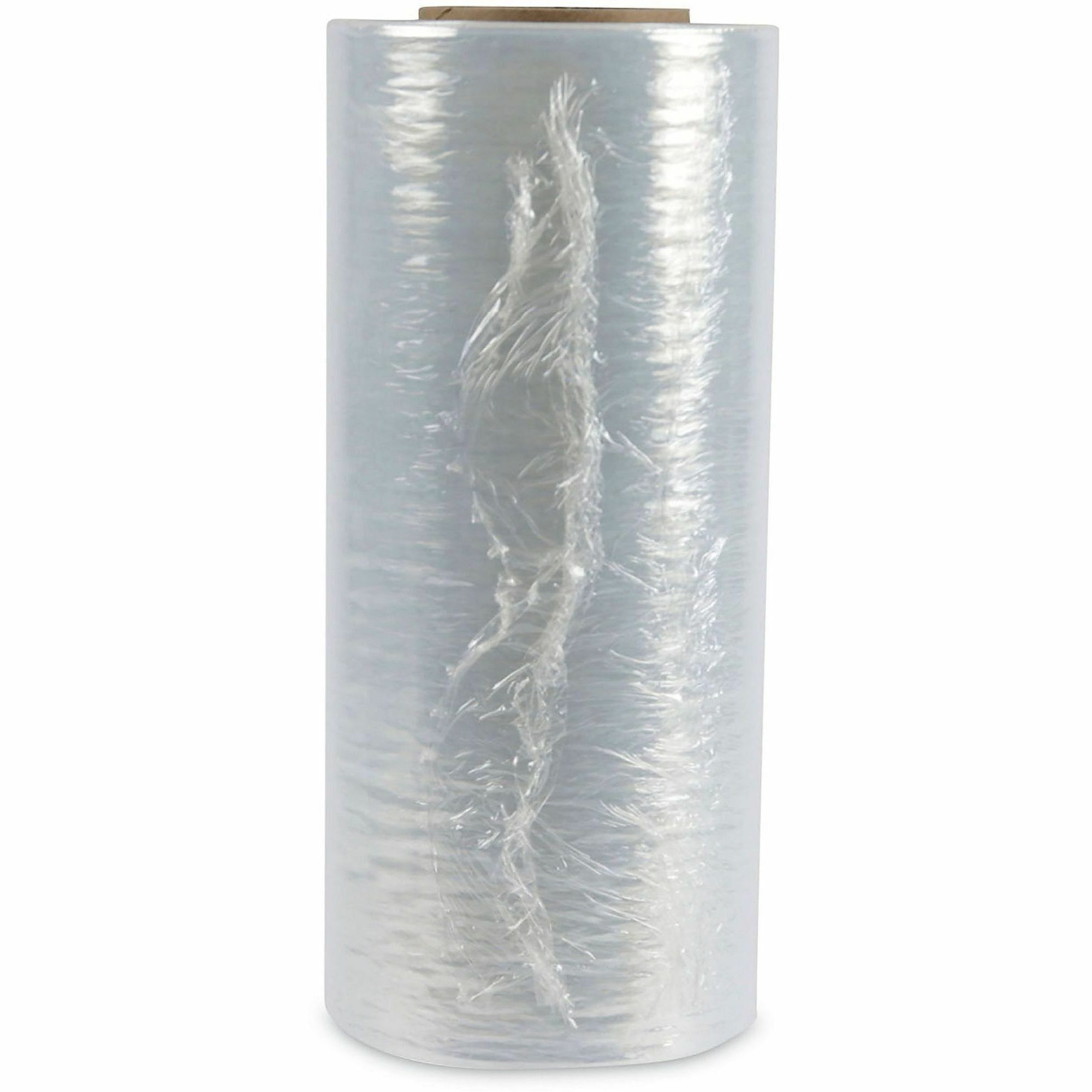 Universal Handwrap Stretch Film, 12" x 1,500 ft Roll, 20 mic (80-Gauge), Clear, 4/Carton
