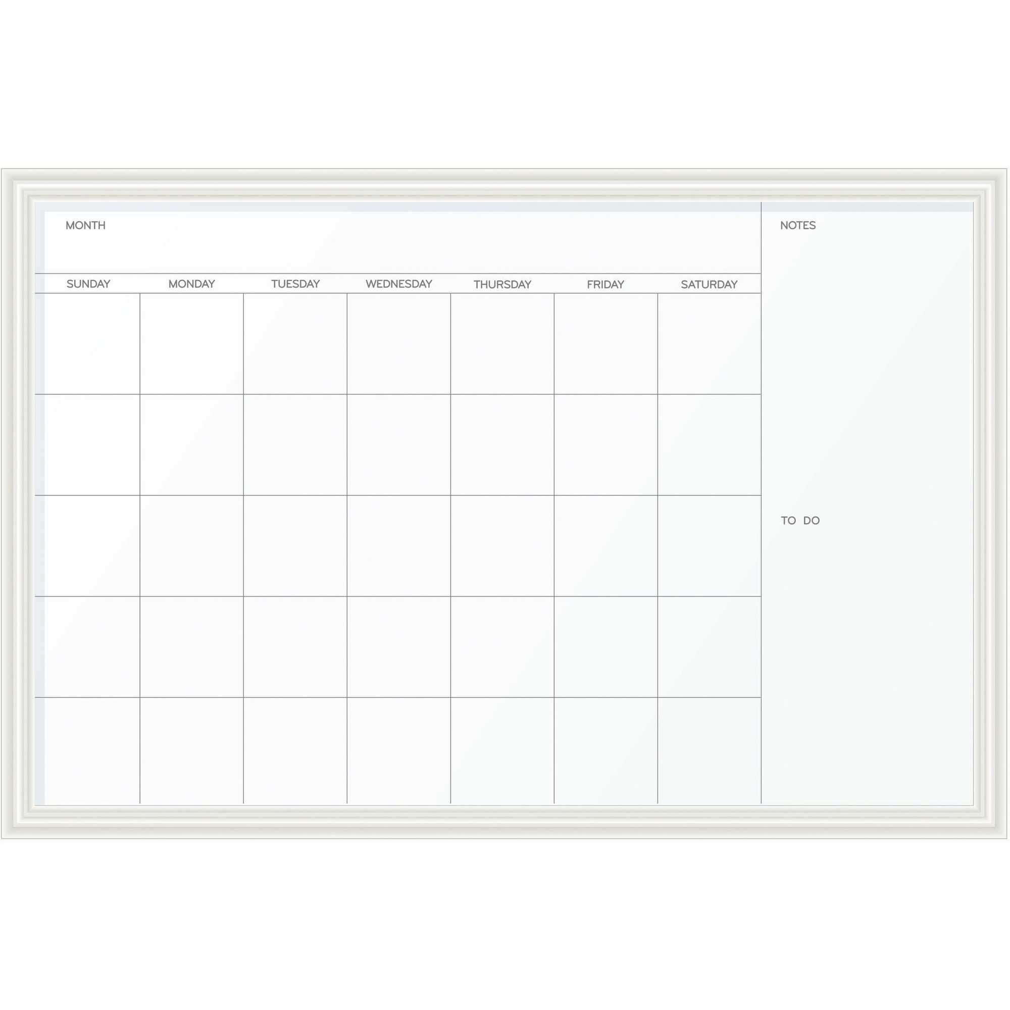 U Brands Magnetic Dry Erase Calendar