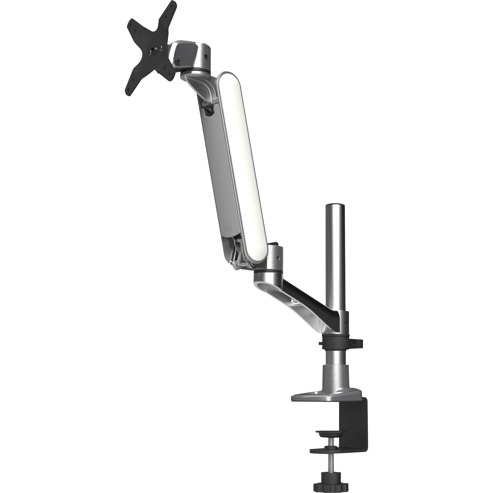 Kantek MA310 Mounting Arm for Monitor - Silver - TAA Compliant - 1 Display(s) Supported - 30" Screen Support - Aluminum, Steel - 1 Each