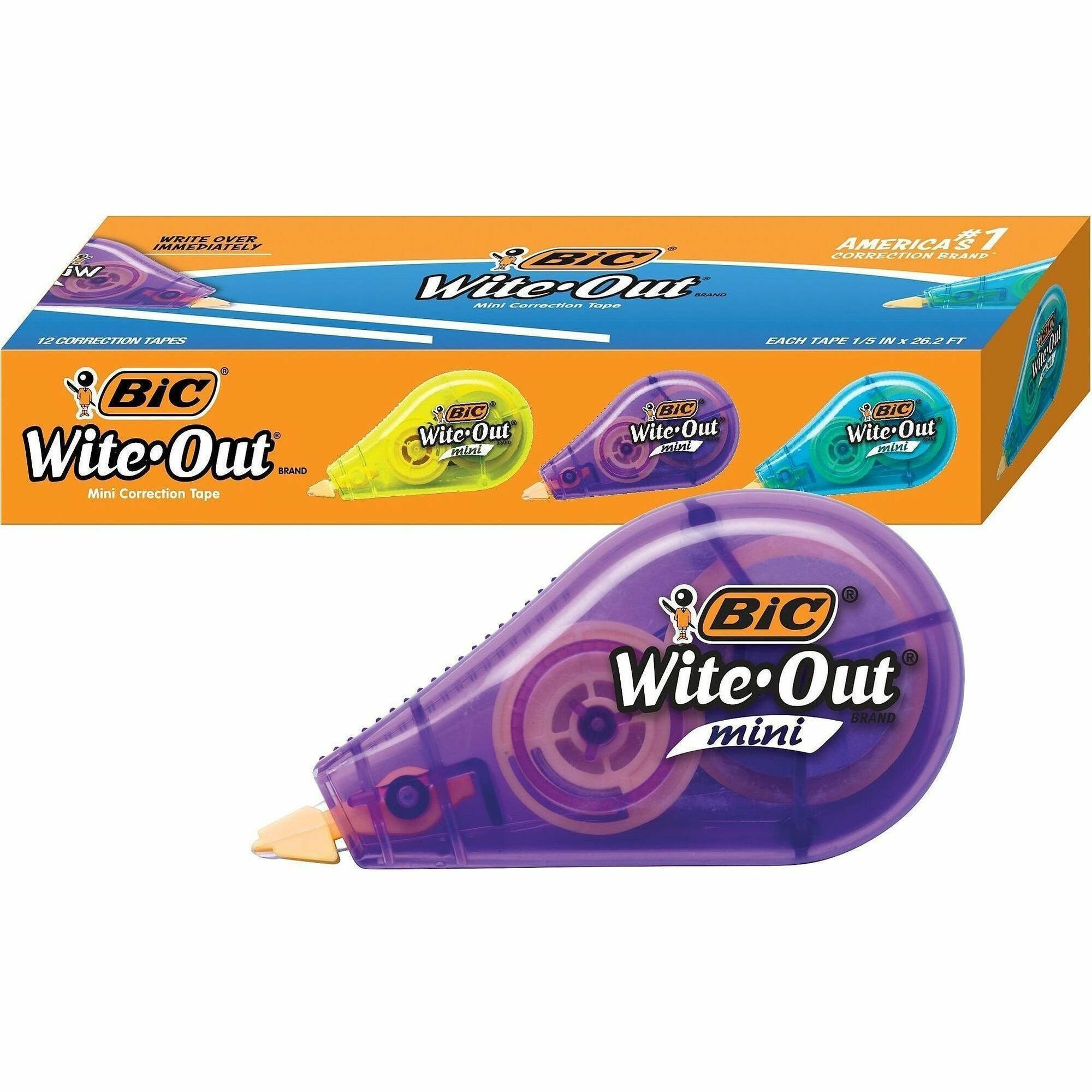 Wite-Out Mini Correction Tape Pack