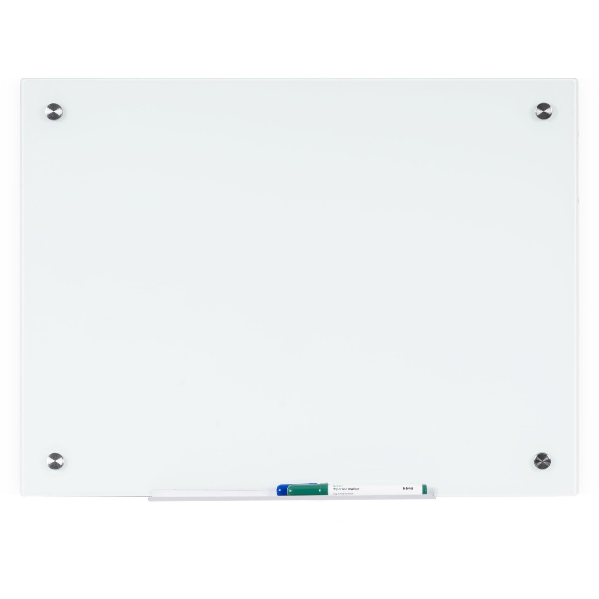 MasterVision Magnetic Glass Dry Erase Board