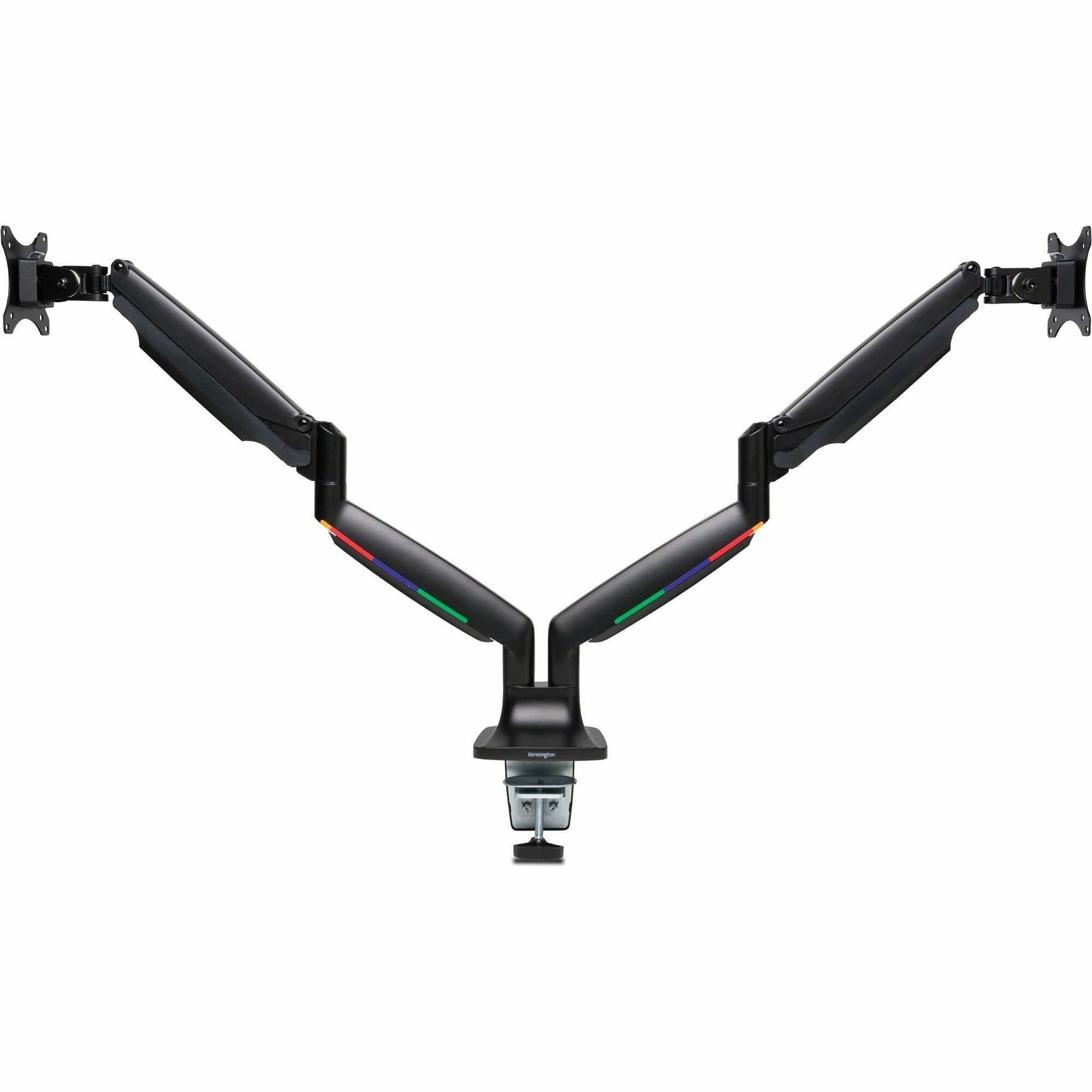 Kensington SmartFit Mounting Arm for Monitor, Flat Panel Display, Curved Screen Display - Black