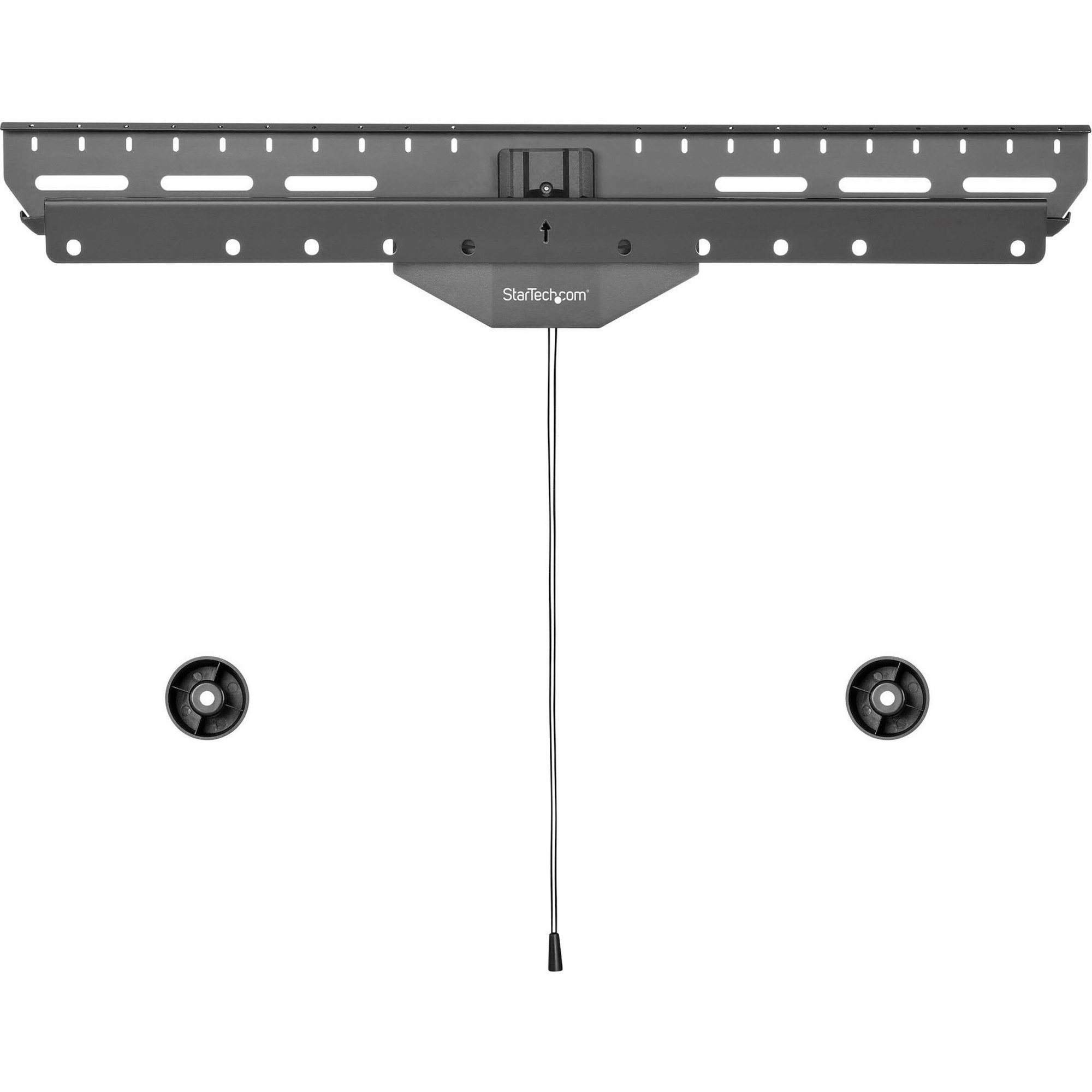 StarTech.com Wall Mount for TV, Digital Signage Display, Flat Panel Display, LCD Display, LED Display, Curved Screen Display - Black - 1 Display(s) Supported - 80" Screen Support - 110.23 lb Load Capacity - 200 x 200, 300 x 200, 300 x 300, 400 x 200, 400 x 300, 400 x 400, 600 x 400, 100 x 200, 200 x 300, 200 x 400, 600 x 200, ... - Steel