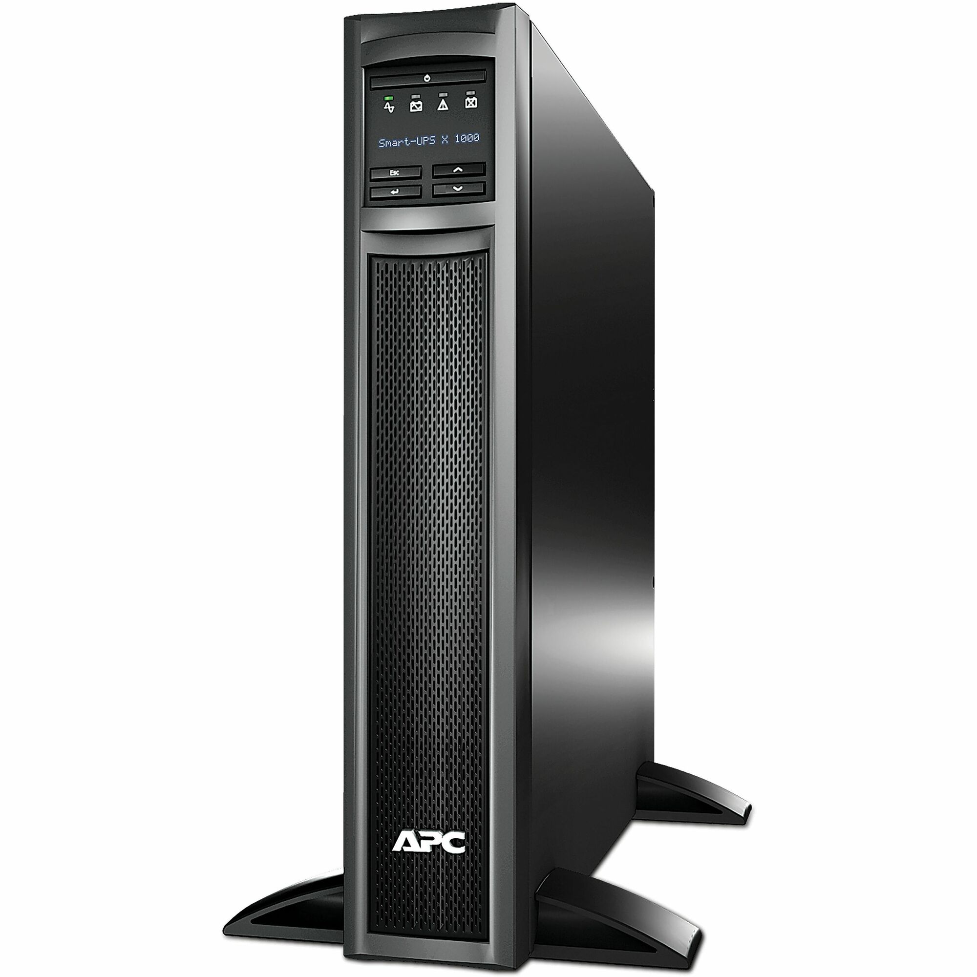 APC by Schneider Electric Smart-UPS SMX 1000VA Tower/Rack Convertible UPS - 2U Tower/Rack Convertible - 2 Hour Recharge - 8 Minute Stand-by - 120 V AC Input - 120 V AC Output - 8 x NEMA 5-15R