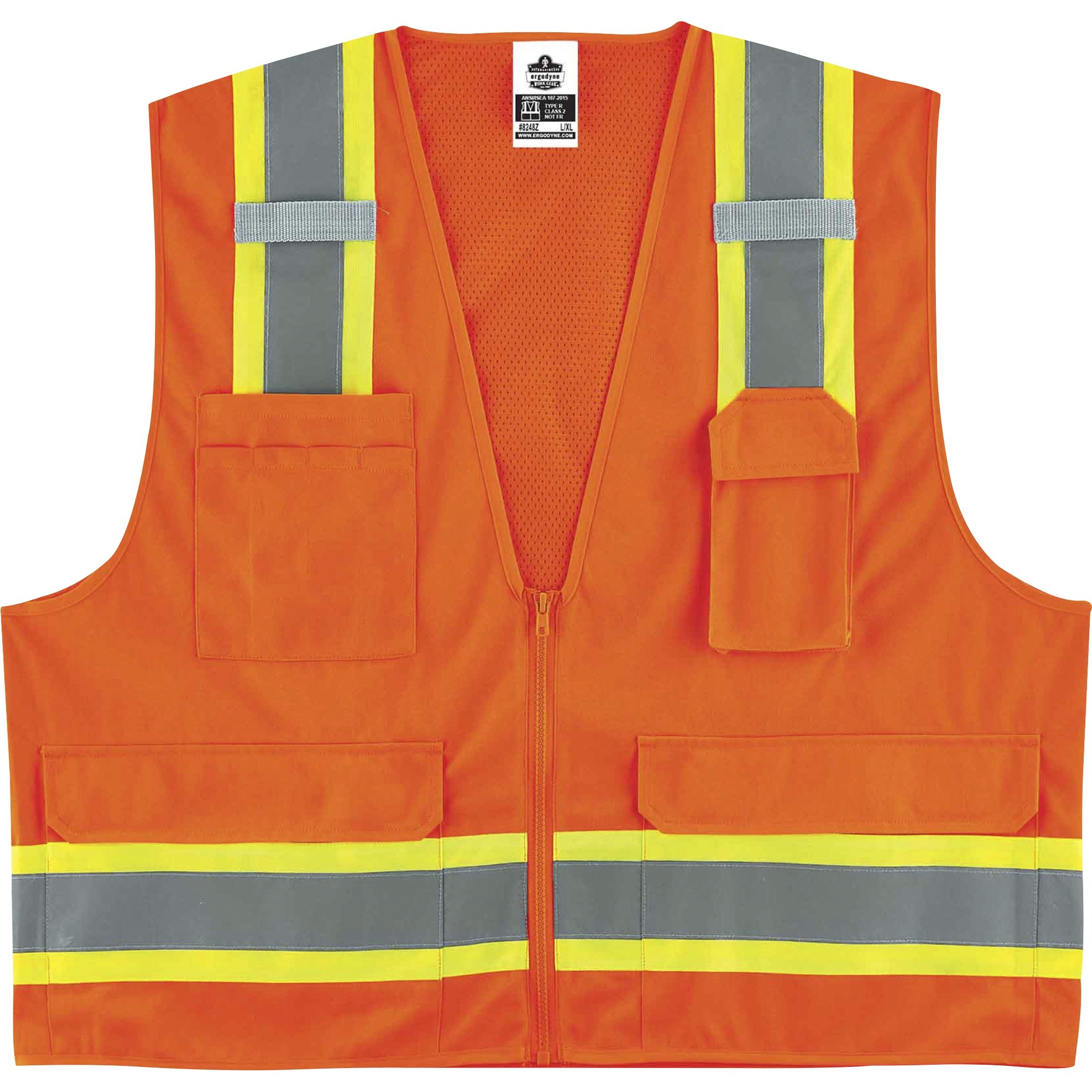 Ergodyne 8248Z Type R Class 2 Two-Tone Surveyors Vest