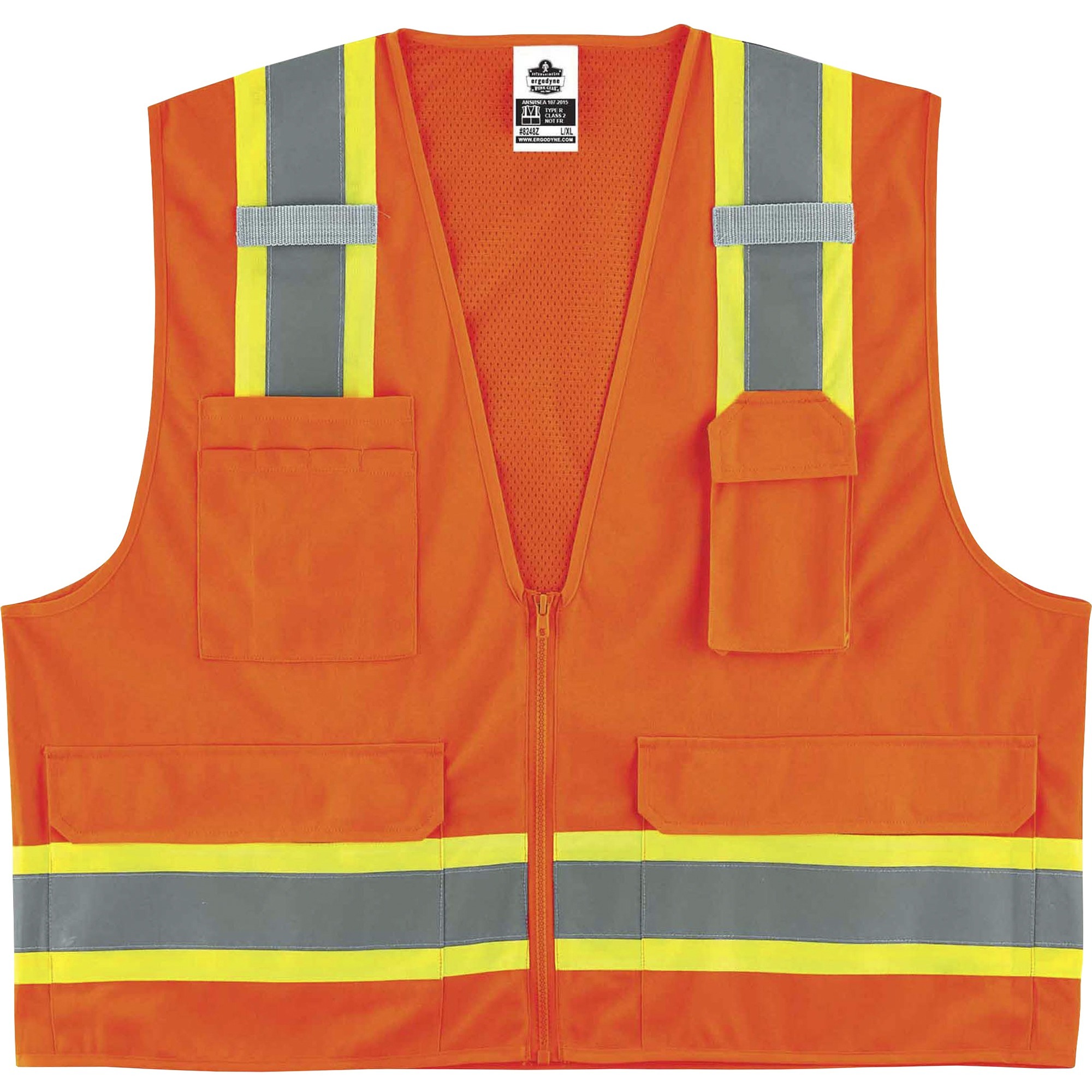 Ergodyne 8248Z Type R Class 2 Two-Tone Surveyors Vest