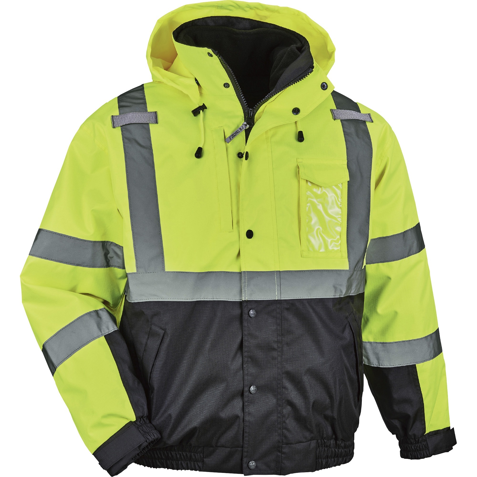 Ergodyne 8381 Hi-Vis 4-in-1 Bomber Jacket Type R Class 3