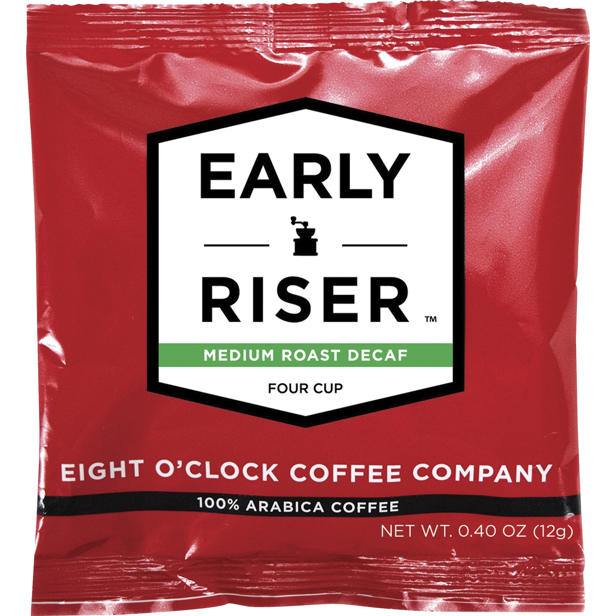 Eight O'Clock Pouch Early Riser Decaf Coffee