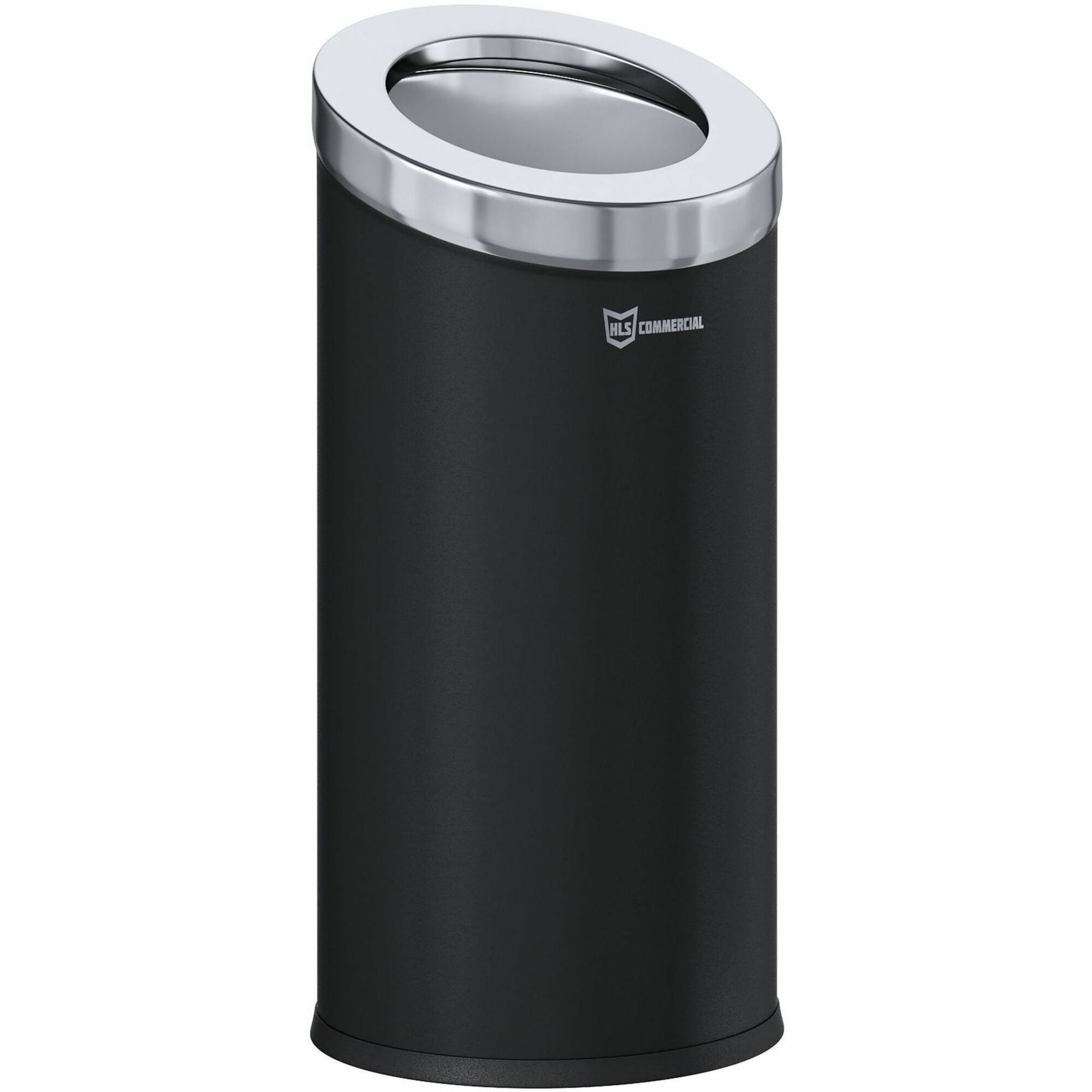 HLS Commercial 15-Gallon Round Open Top Trash Can