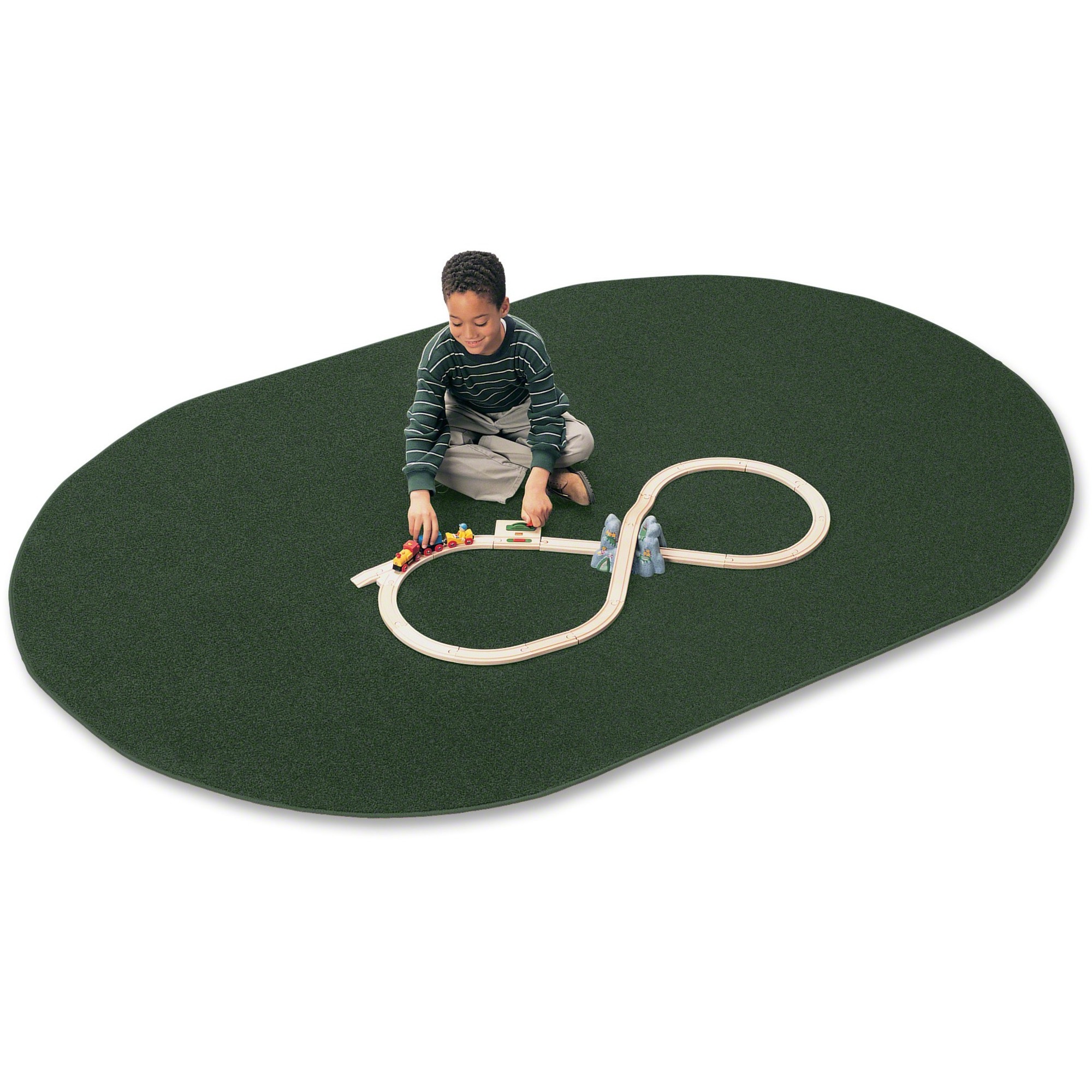Carpets for Kids&reg; Solid Color Mt. St. Helens Carpet Rug