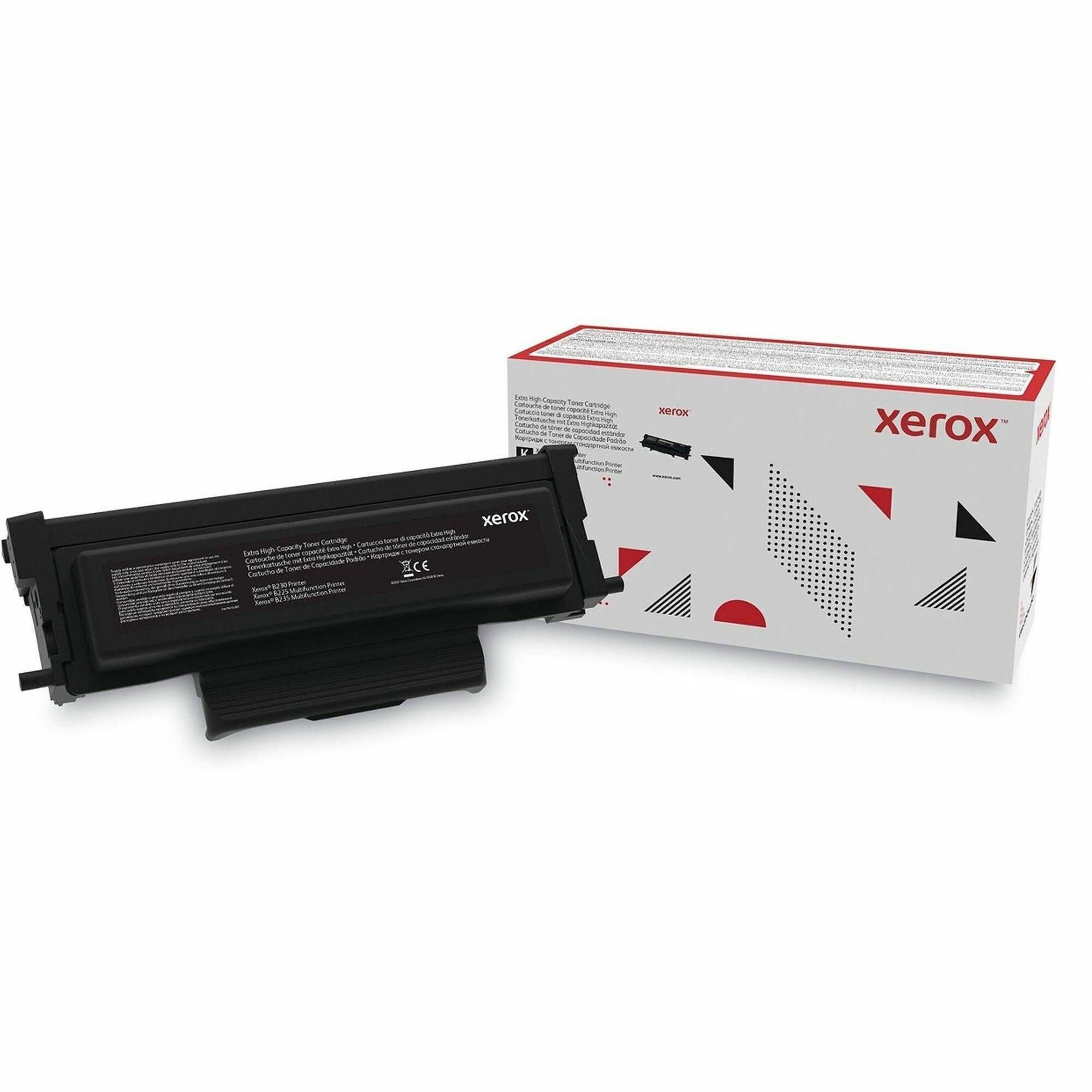 Xerox Original Extra High Yield Laser Toner Cartridge - Black - 1 Each