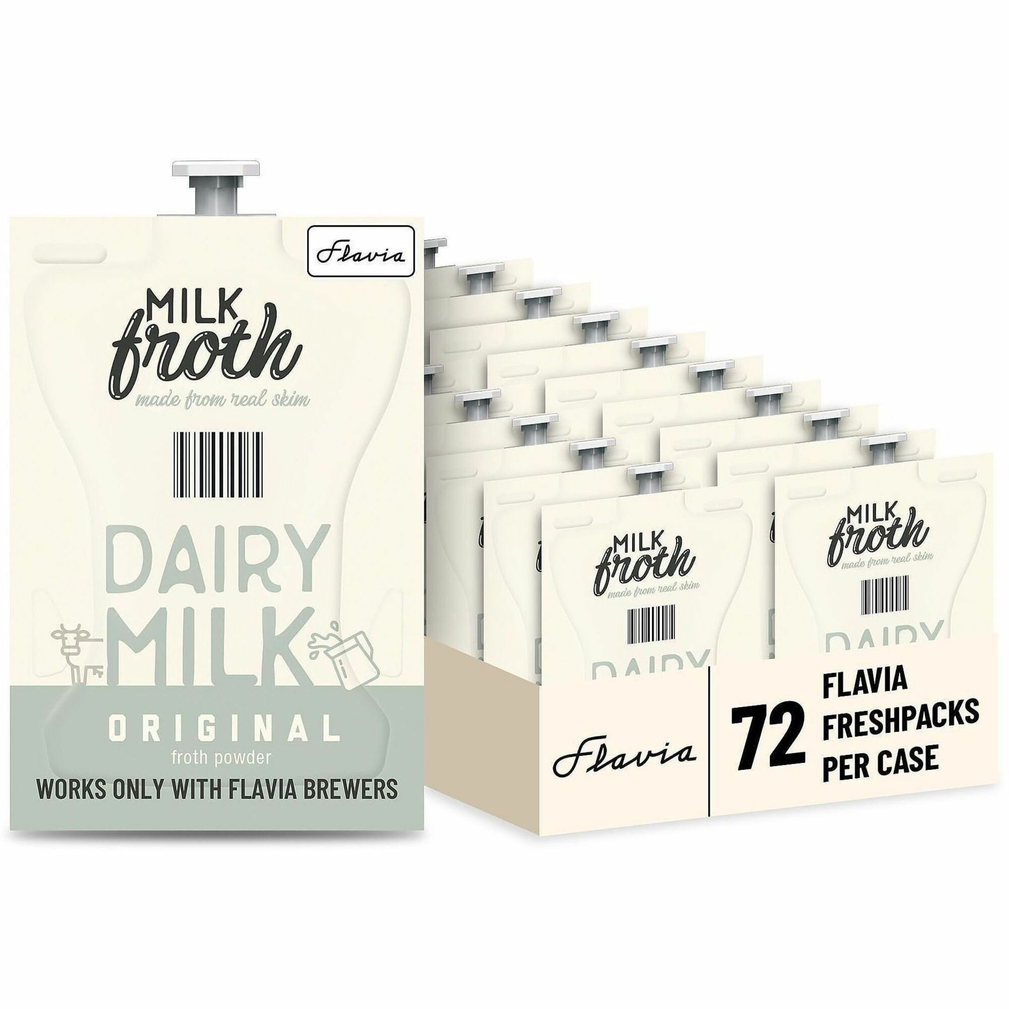 Flavia Real Milk Froth Powder Freshpack