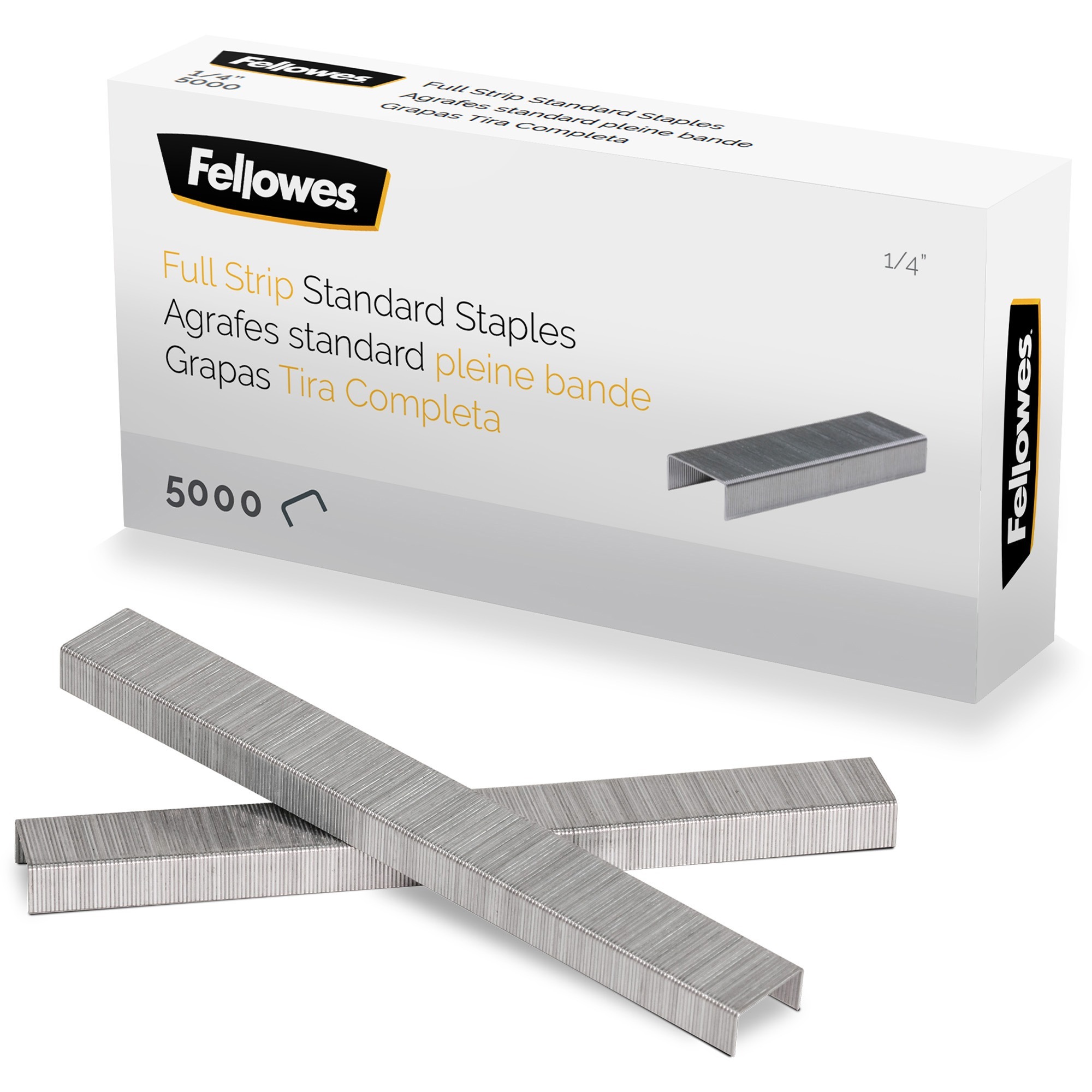 Fellowes ∩┐╜" Full Strip of Staples 5000pk