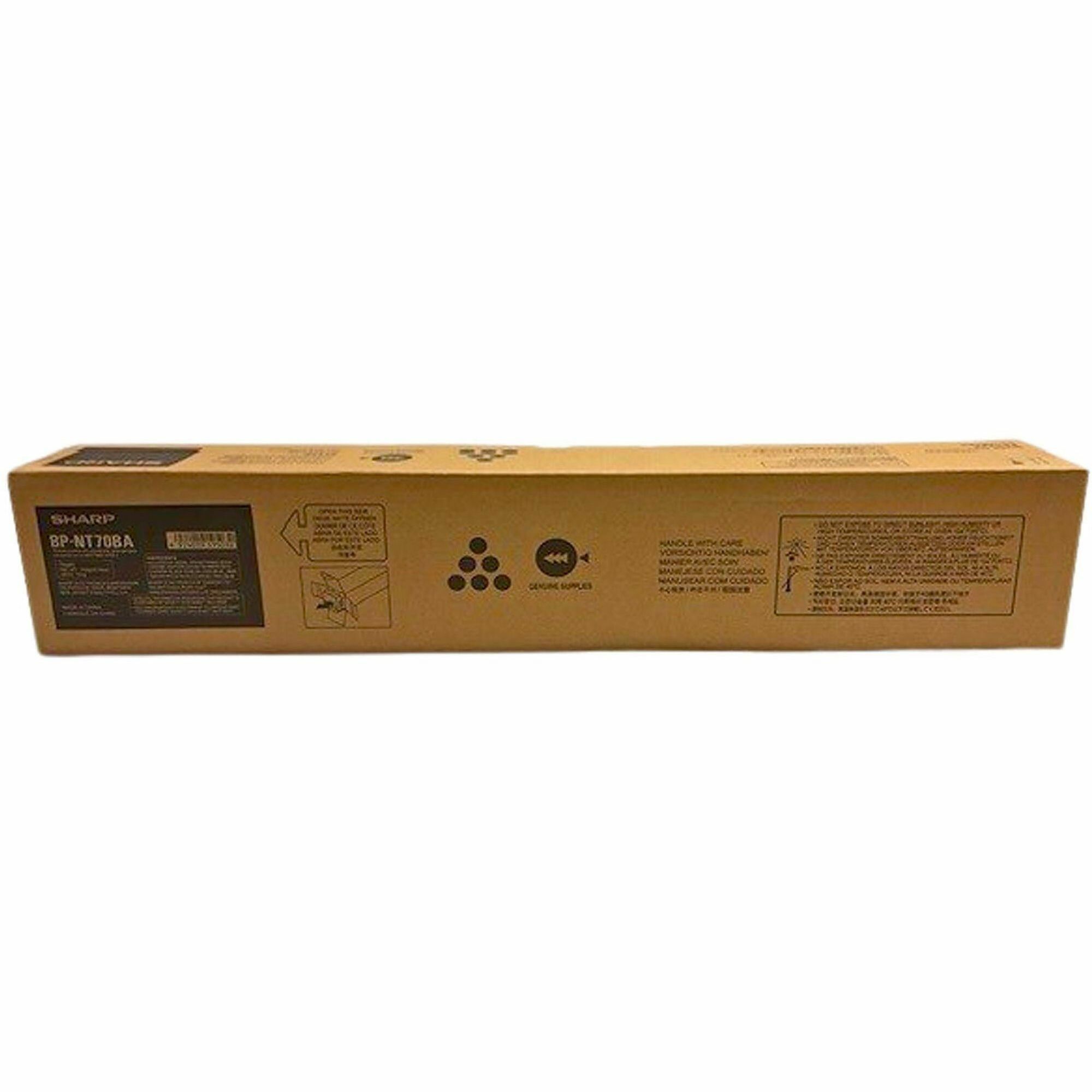 Sharp Original Laser Toner Cartridge - Black - 1 Each