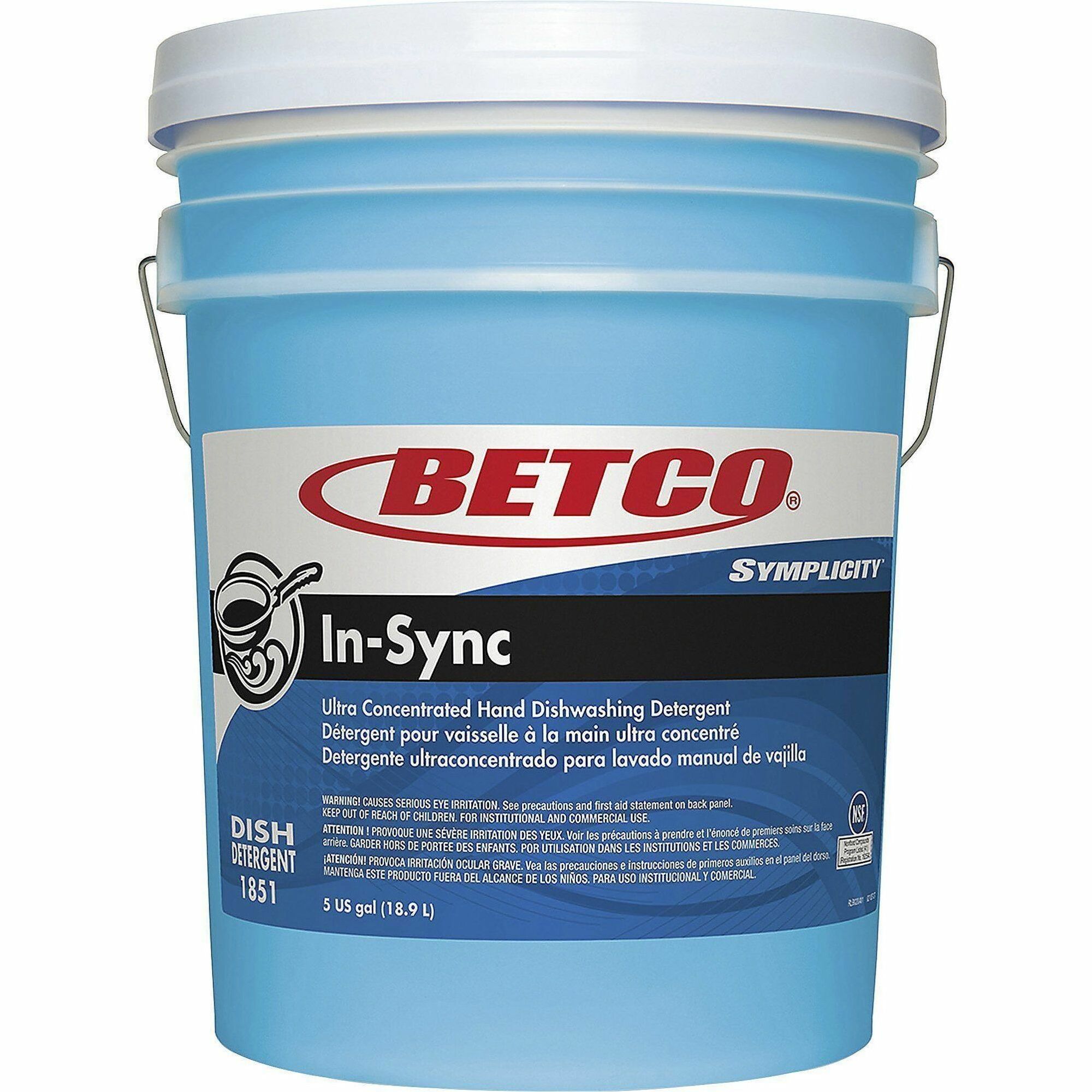 Betco Simplicity In-Sync Dishwashing Liquid