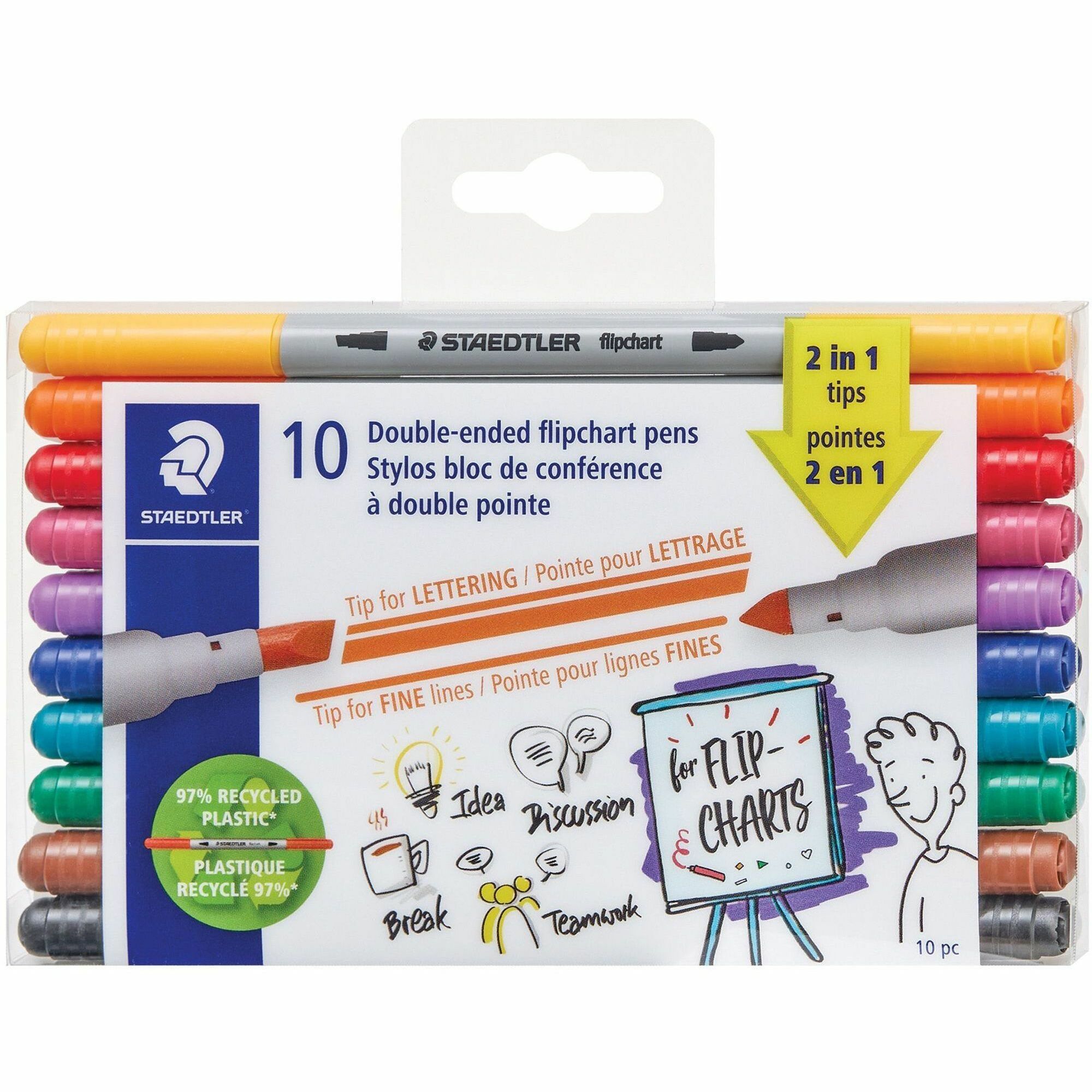 Staedtler Double-ended Dry Erase Pens