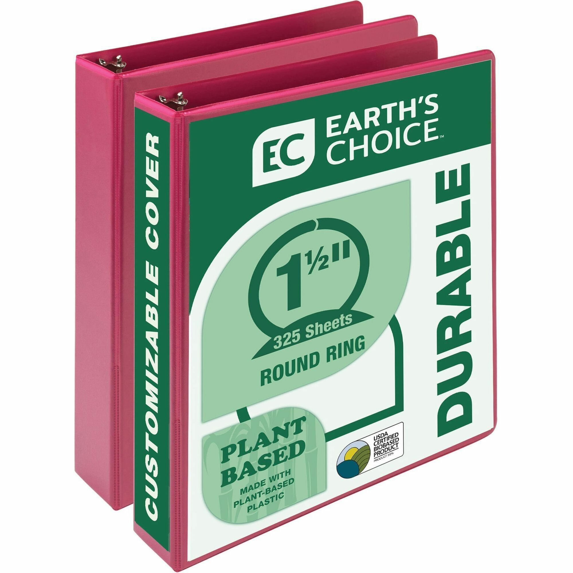 Samsill Earth's Choice Plant-based View Binders