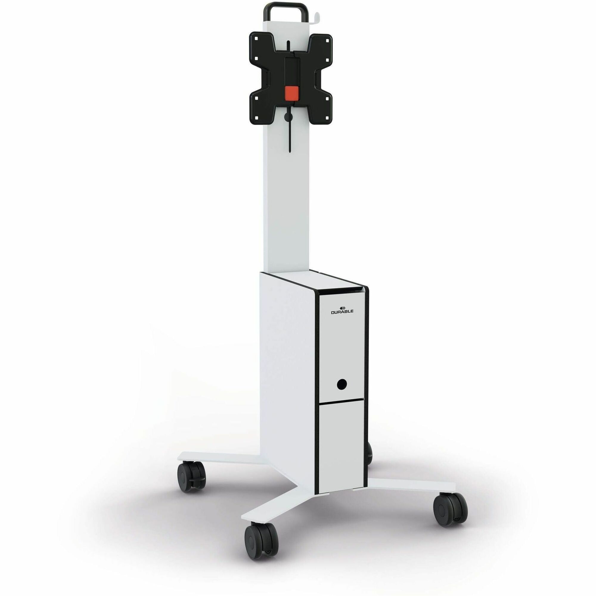 DURABLE COWORKSATION Mobile TV Cart