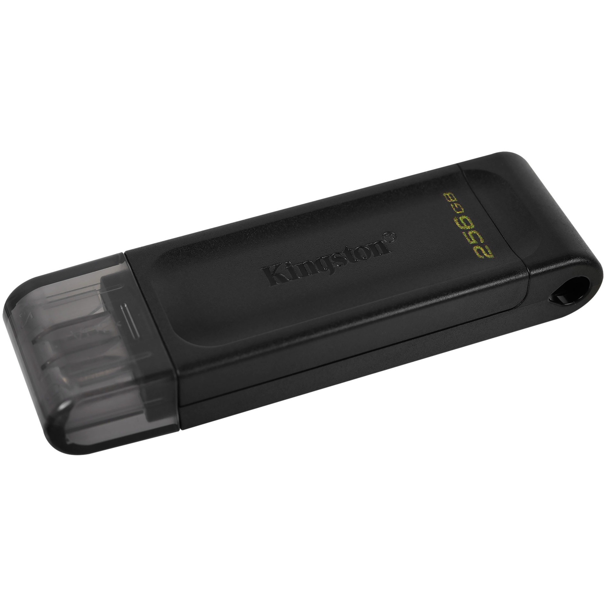 Kingston DataTraveler 70 256GB USB 3.2 (Gen 1) Type C Flash Drive - 256 GB - USB 3.2 (Gen 1) Type C - 5 Year Warranty