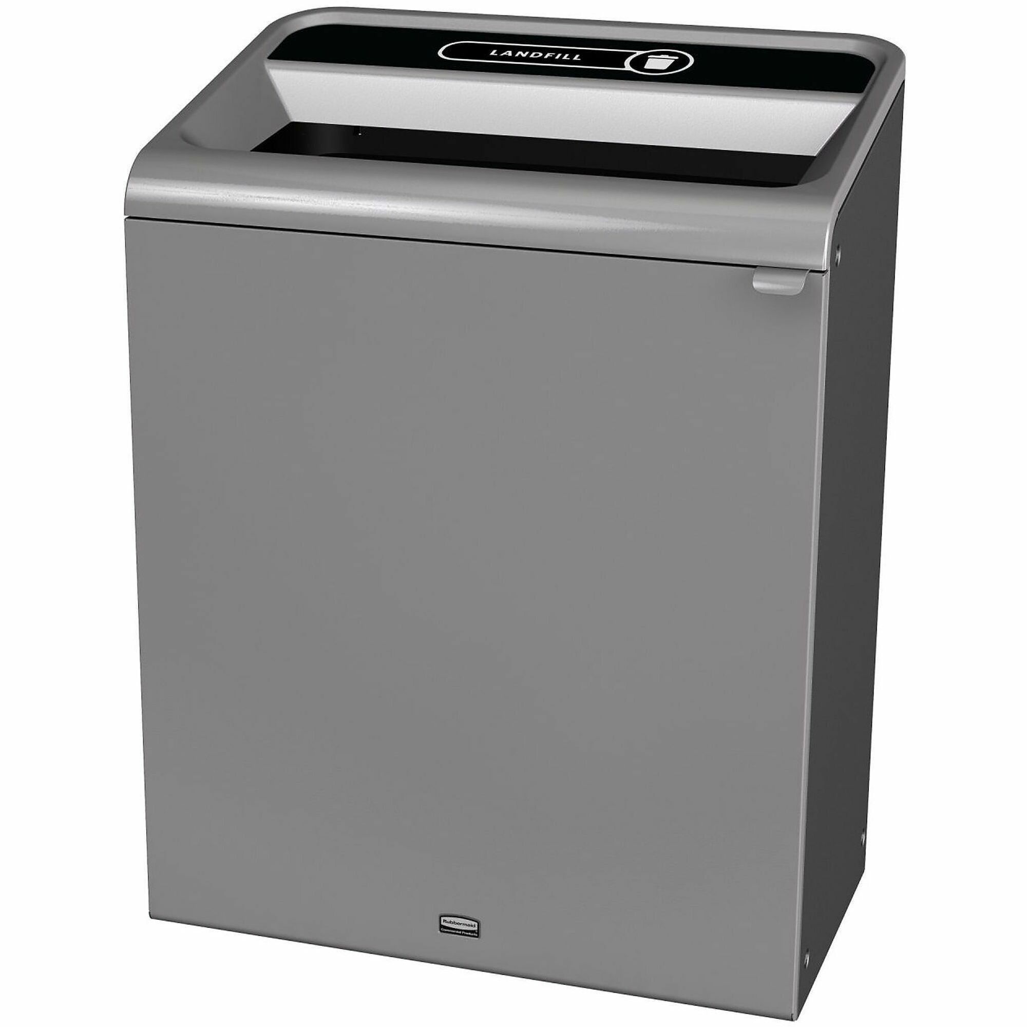 Rubbermaid Commercial Configure 1 Stream Gray Container