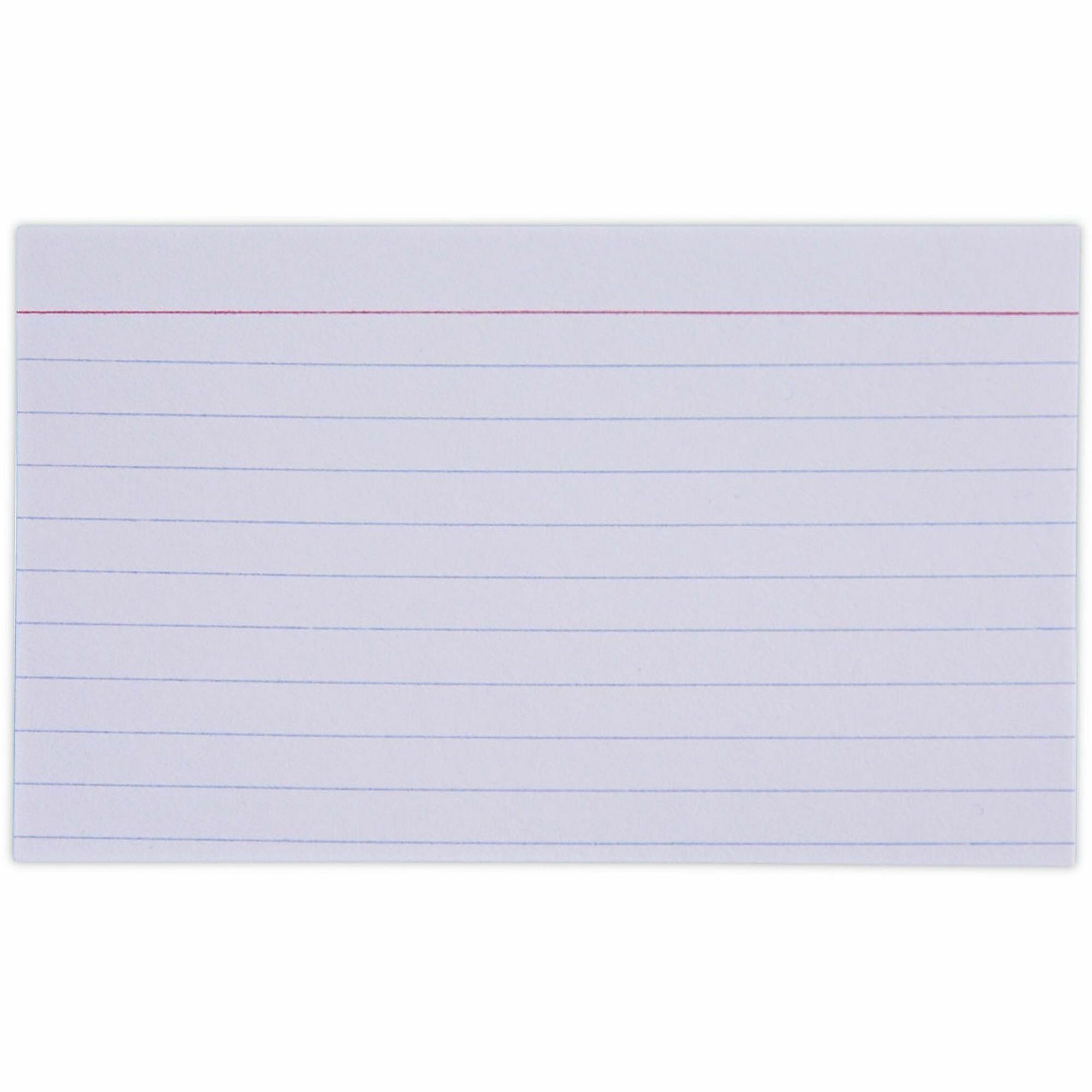 Universal Printable Index Card