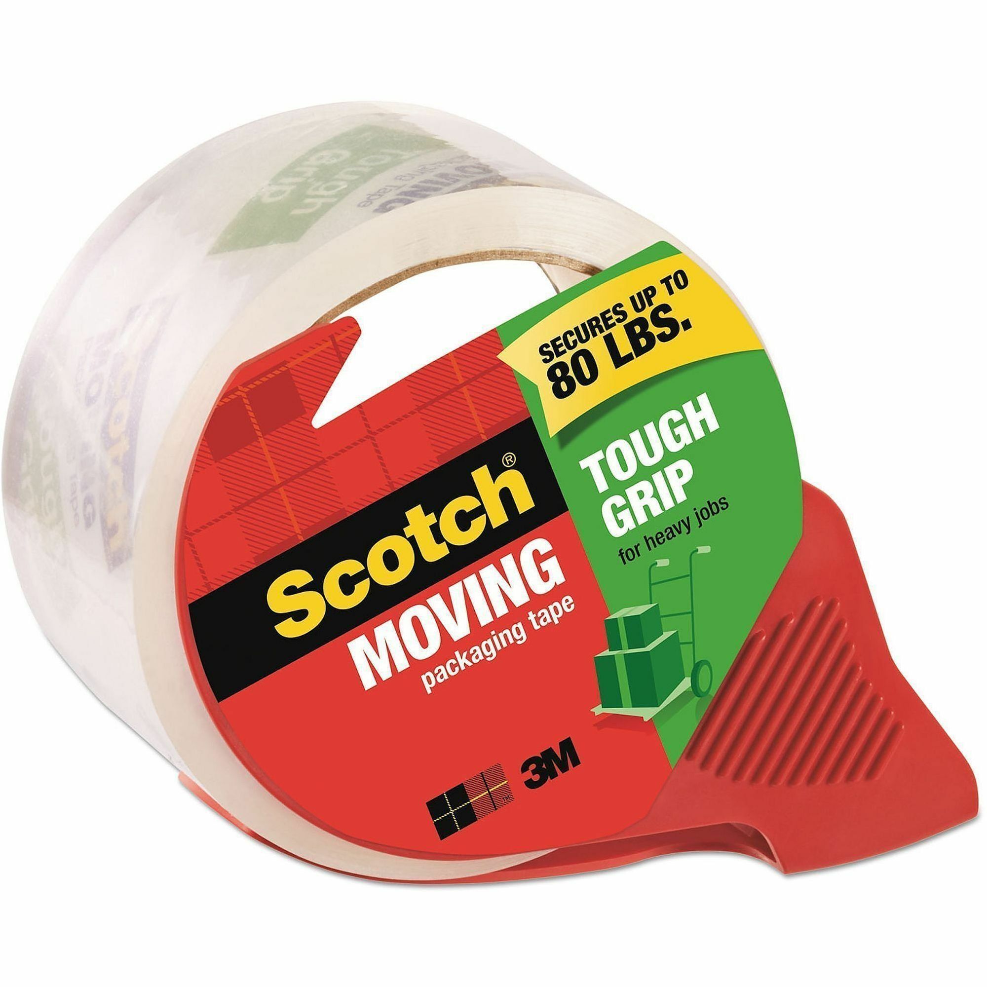 Scotch Sure Start Packaging Tape w/Dispenser