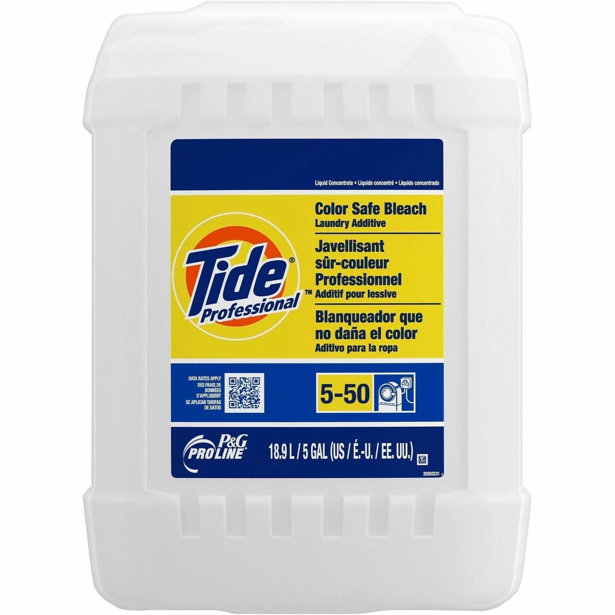 Tide Pro Line Professional Color Safe Bleach Laundry Additive