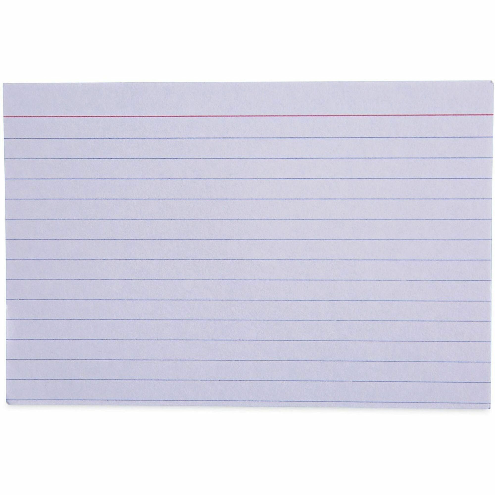 Universal Printable Index Card
