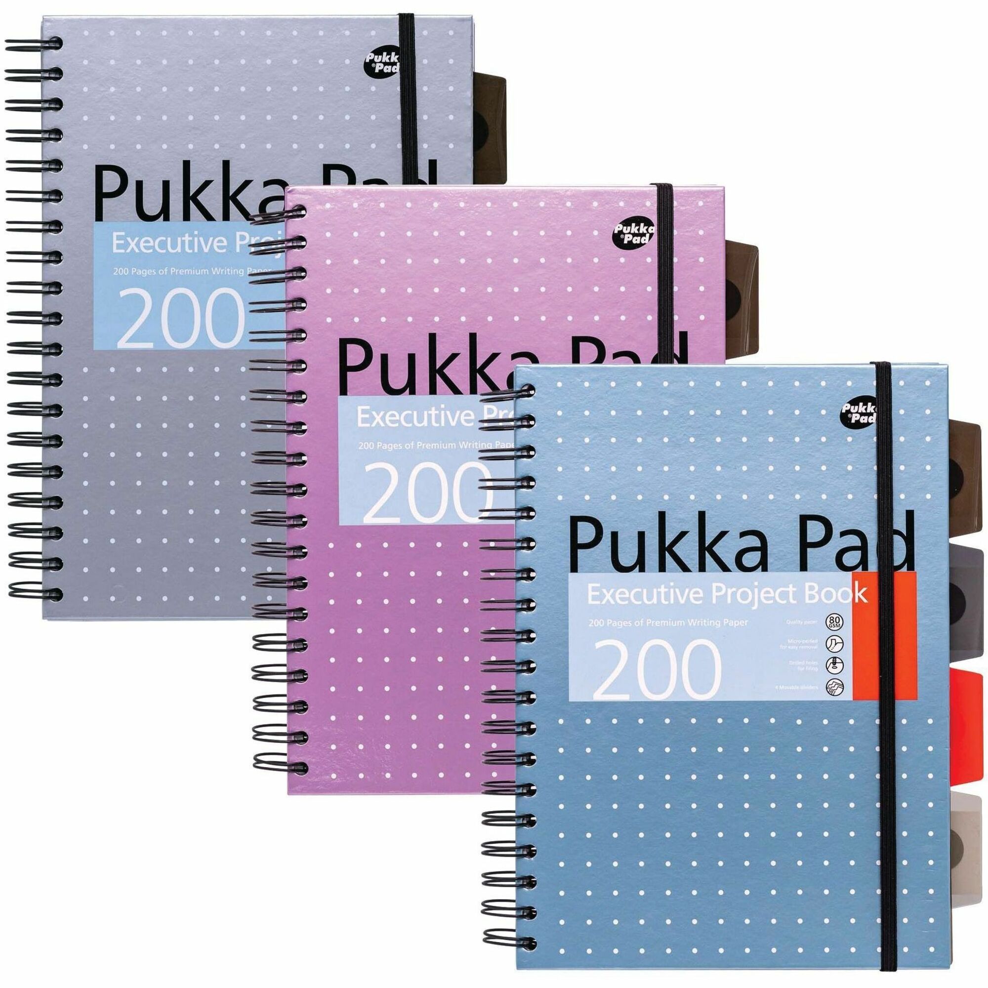 Pukka Pads B5 Metallic Executive Project Books