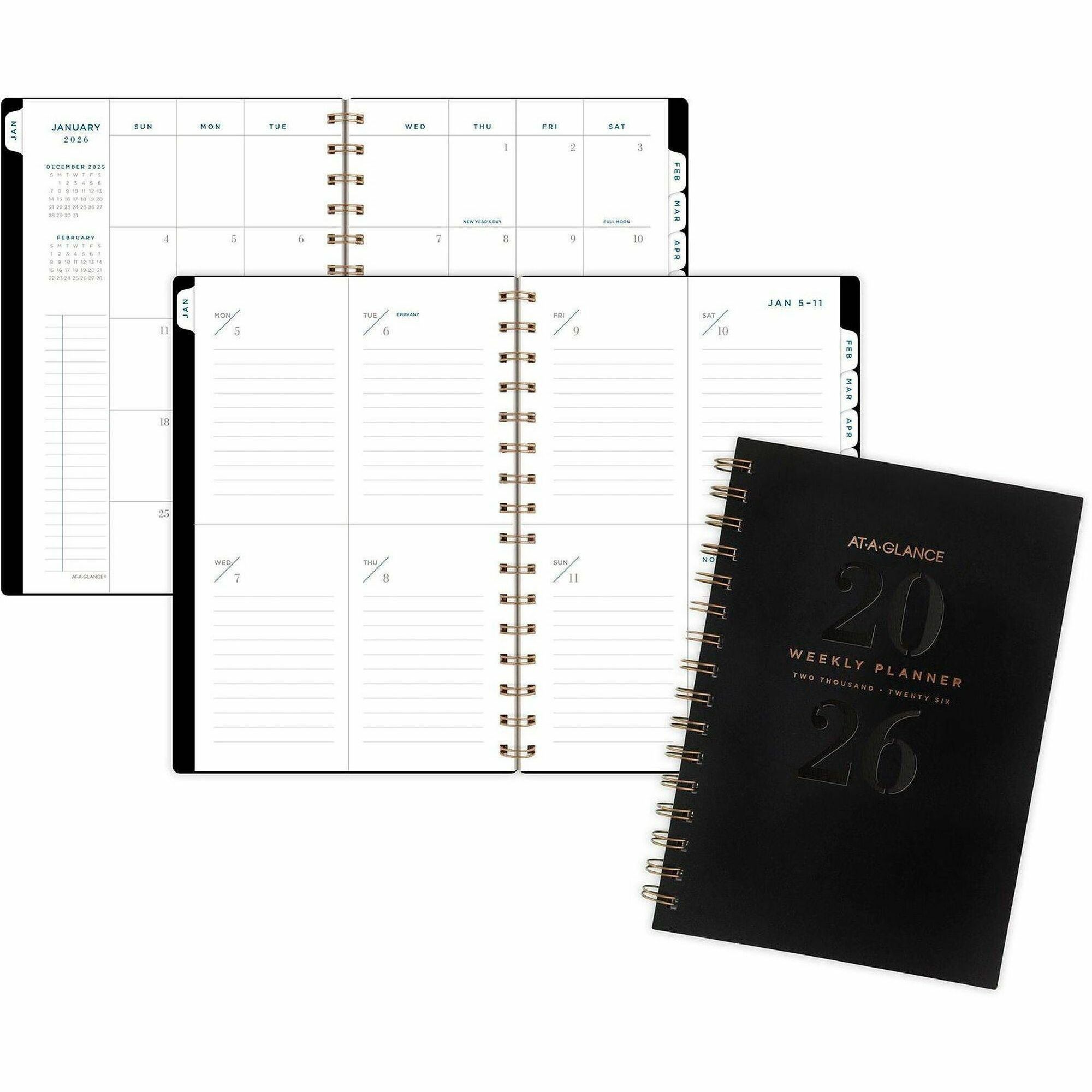 At-A-Glance Signature Lite Weekly Monthly Planner