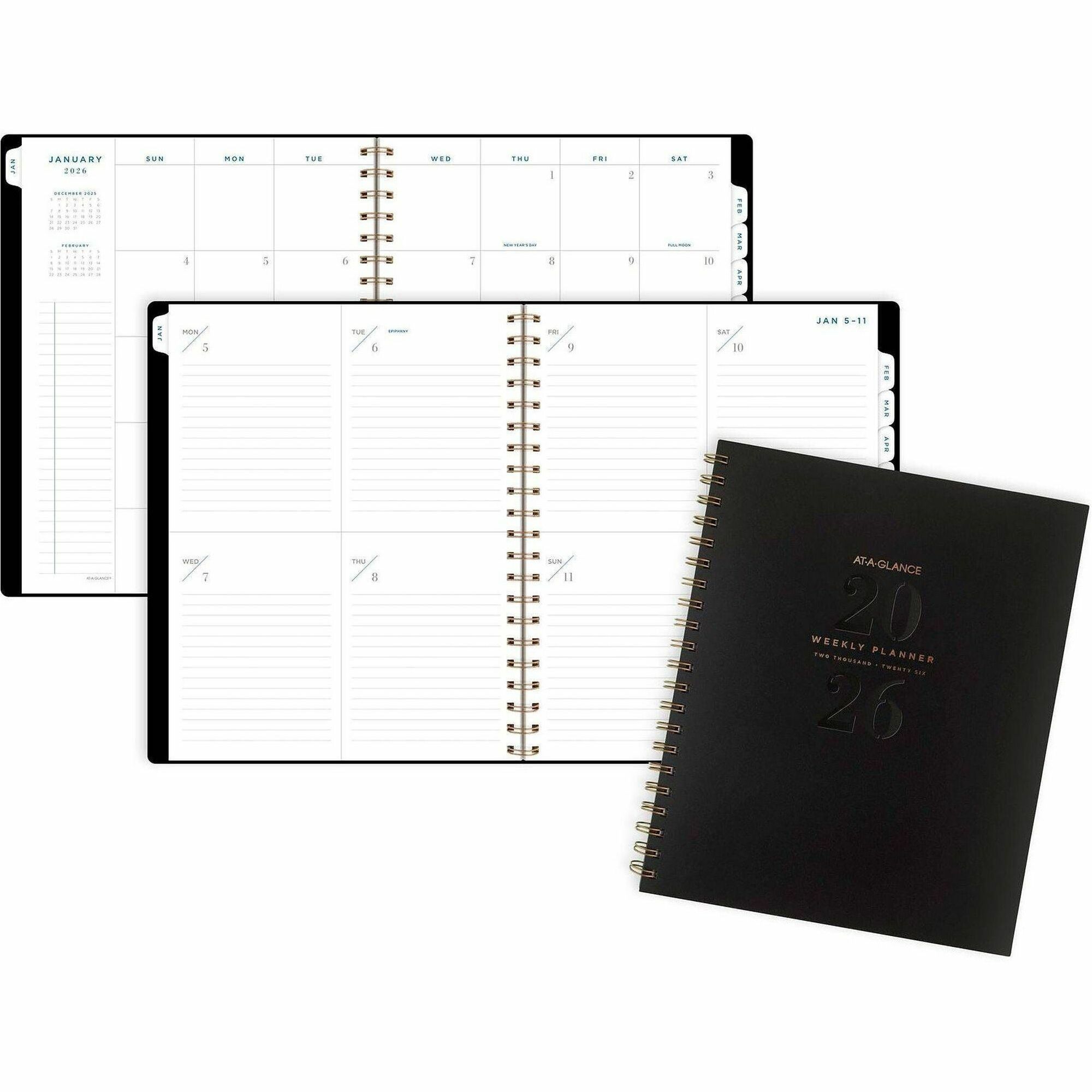 At-A-Glance Signature Lite Weekly Monthly Planner