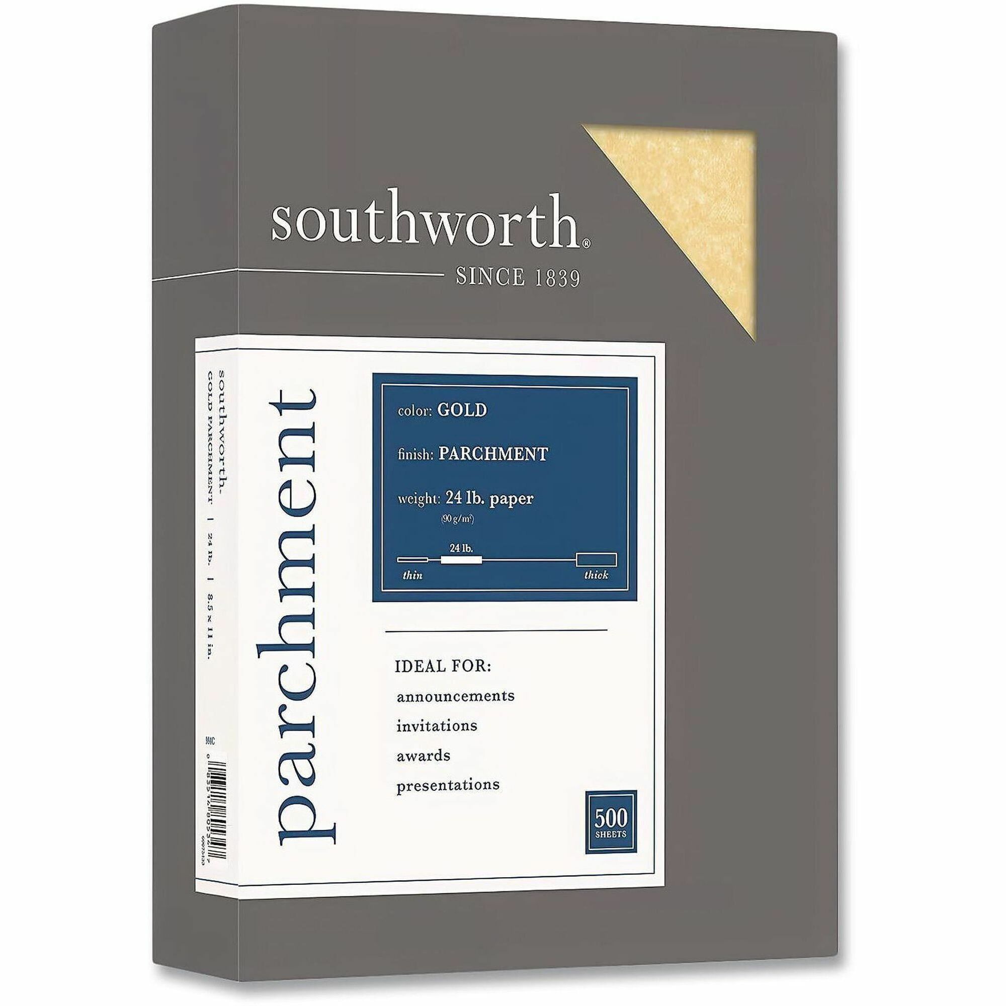 Southworth 24lb Parchment Specialty Paper