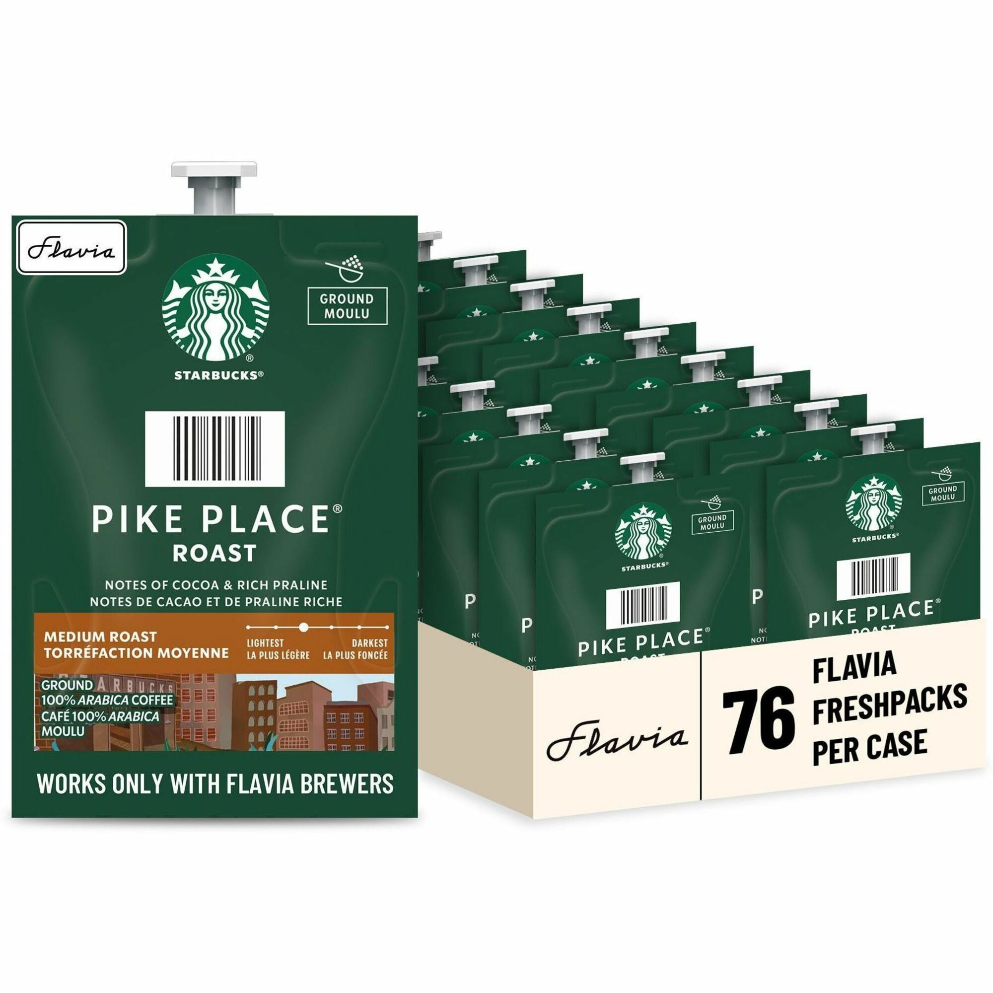 Flavia Freshpack Starbucks Pike Place Roast Freshpack