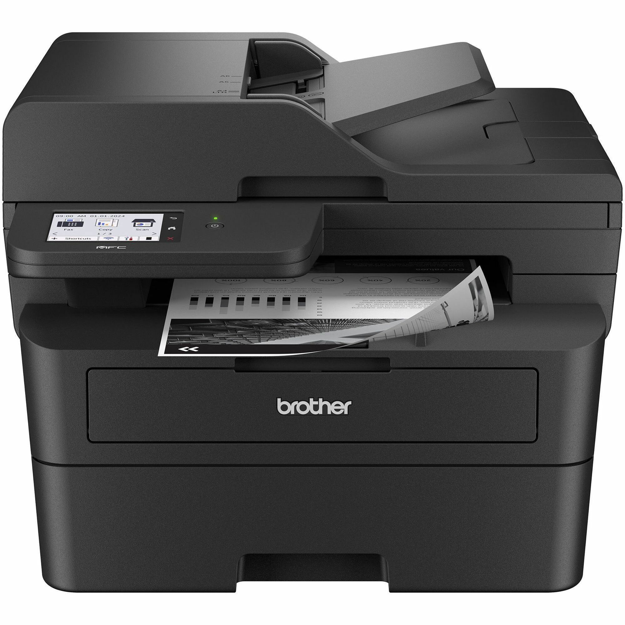Brother MFC-L2900DW Wired & Wireless Laser Multifunction Printer - Monochrome